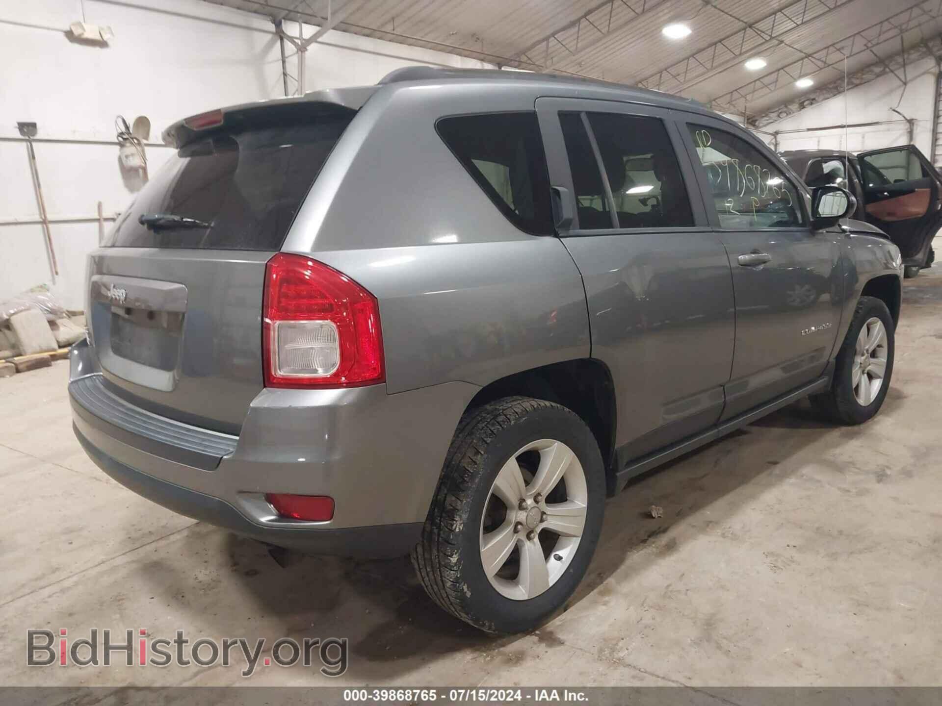 2012 JEEP COMPASS - VIN: 1C4NJDBB5CD591349 - Фото 4