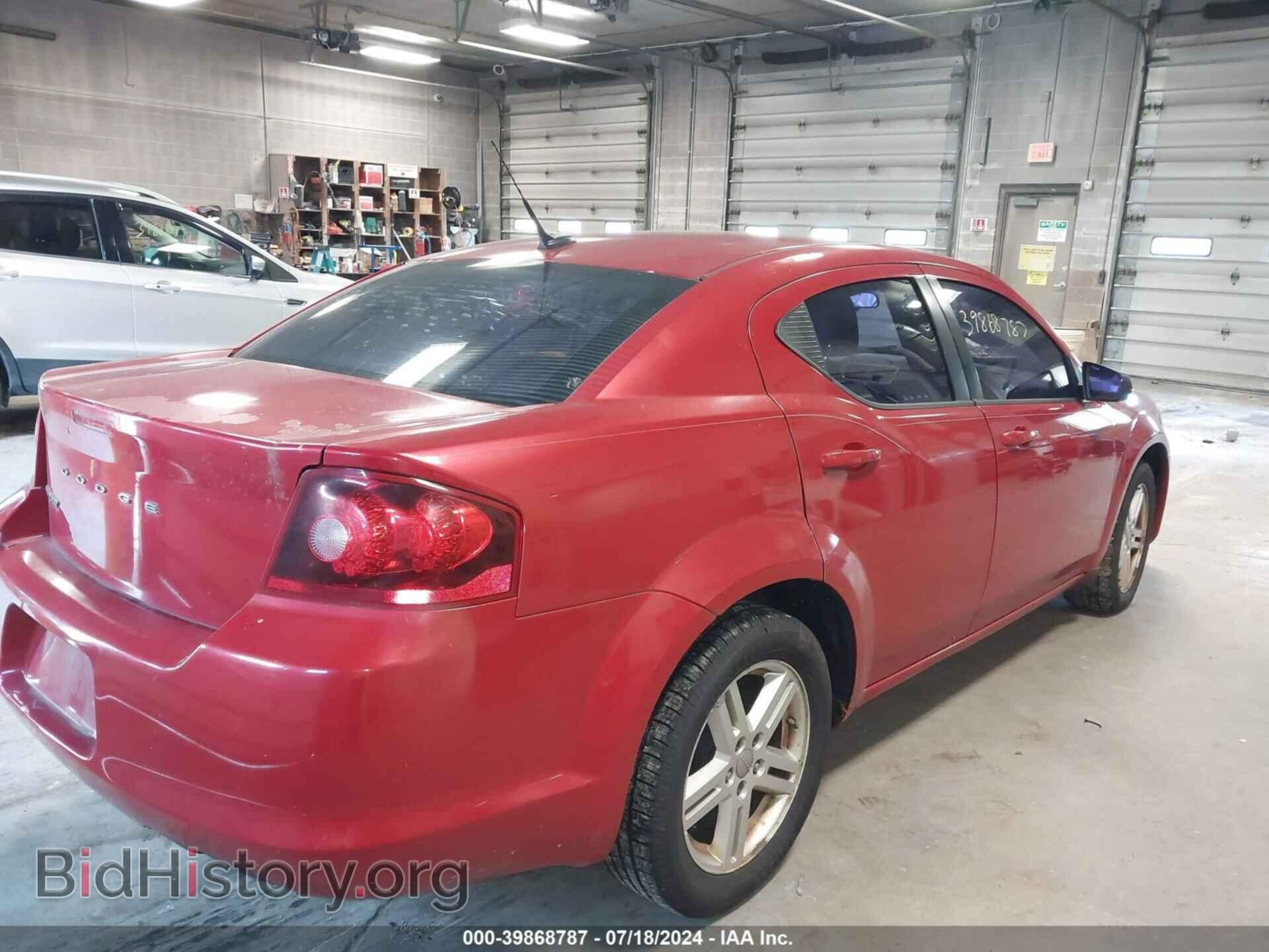 2011 DODGE AVENGER - VIN: 1B3BD1FB6BN526524 - Фото 4