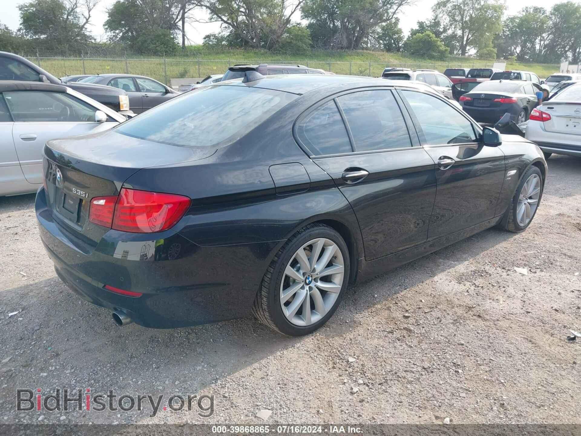 2012 BMW 535I - VIN: WBAFU7C54CDU64501 - Фото 4