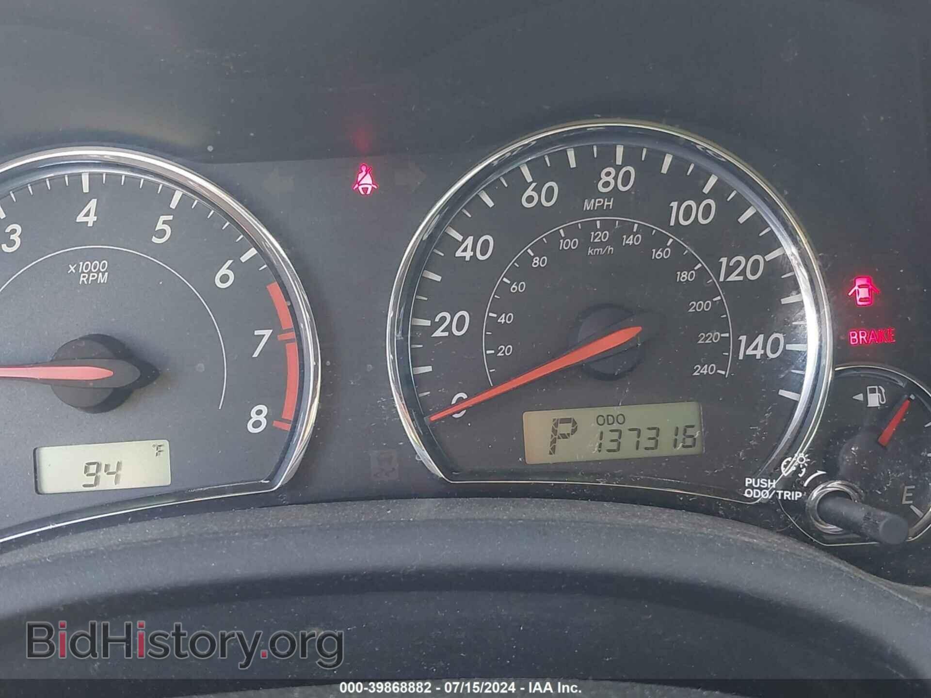 2011 TOYOTA COROLLA - VIN: 2T1BU4EE2BC705741 - Фото 7