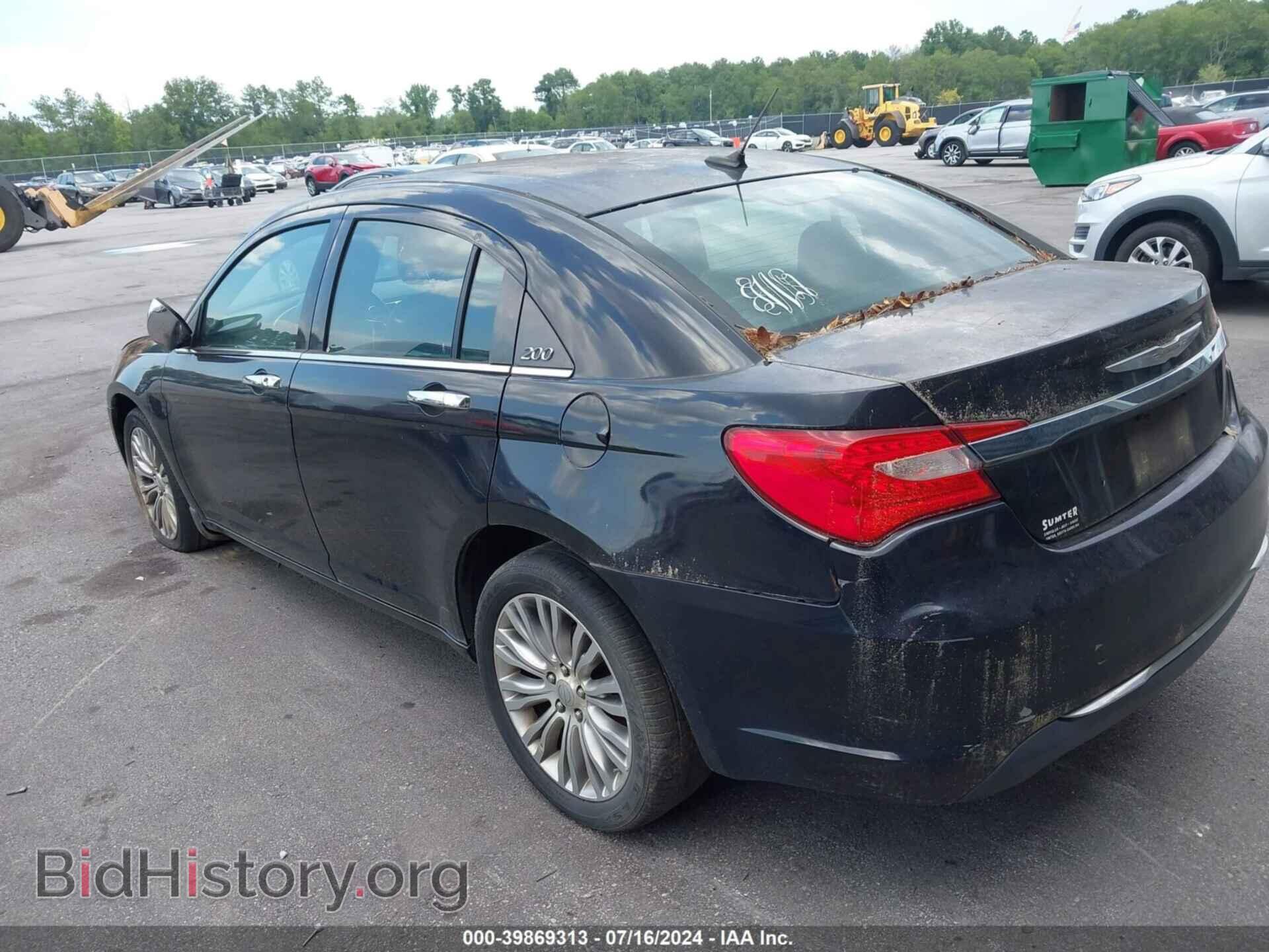2012 CHRYSLER 200 - VIN: 1C3CCBCB1CN304253 - Фото 3