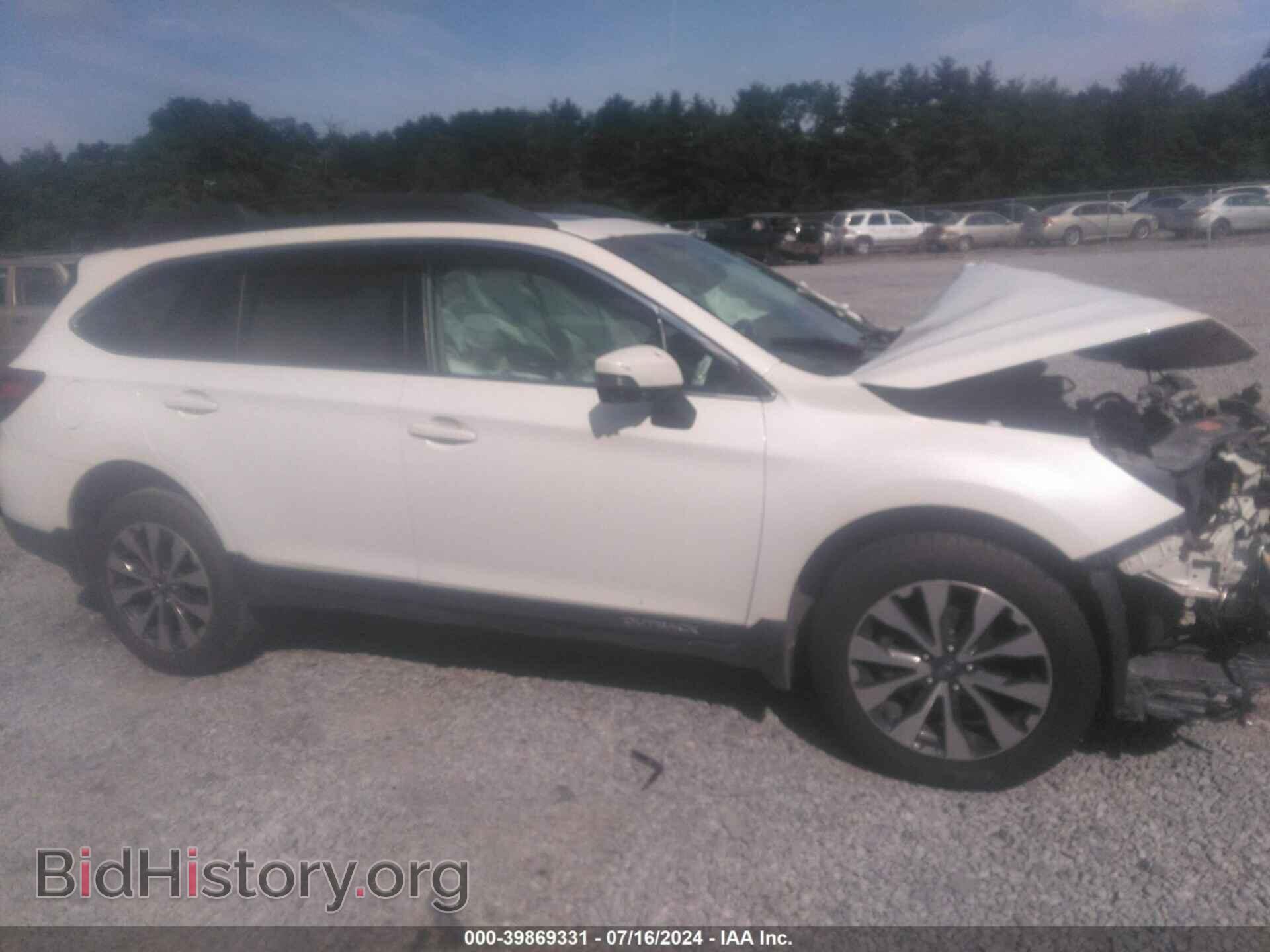 2016 SUBARU OUTBACK - VIN: 4S4BSANC4G3205899 - Фото 13