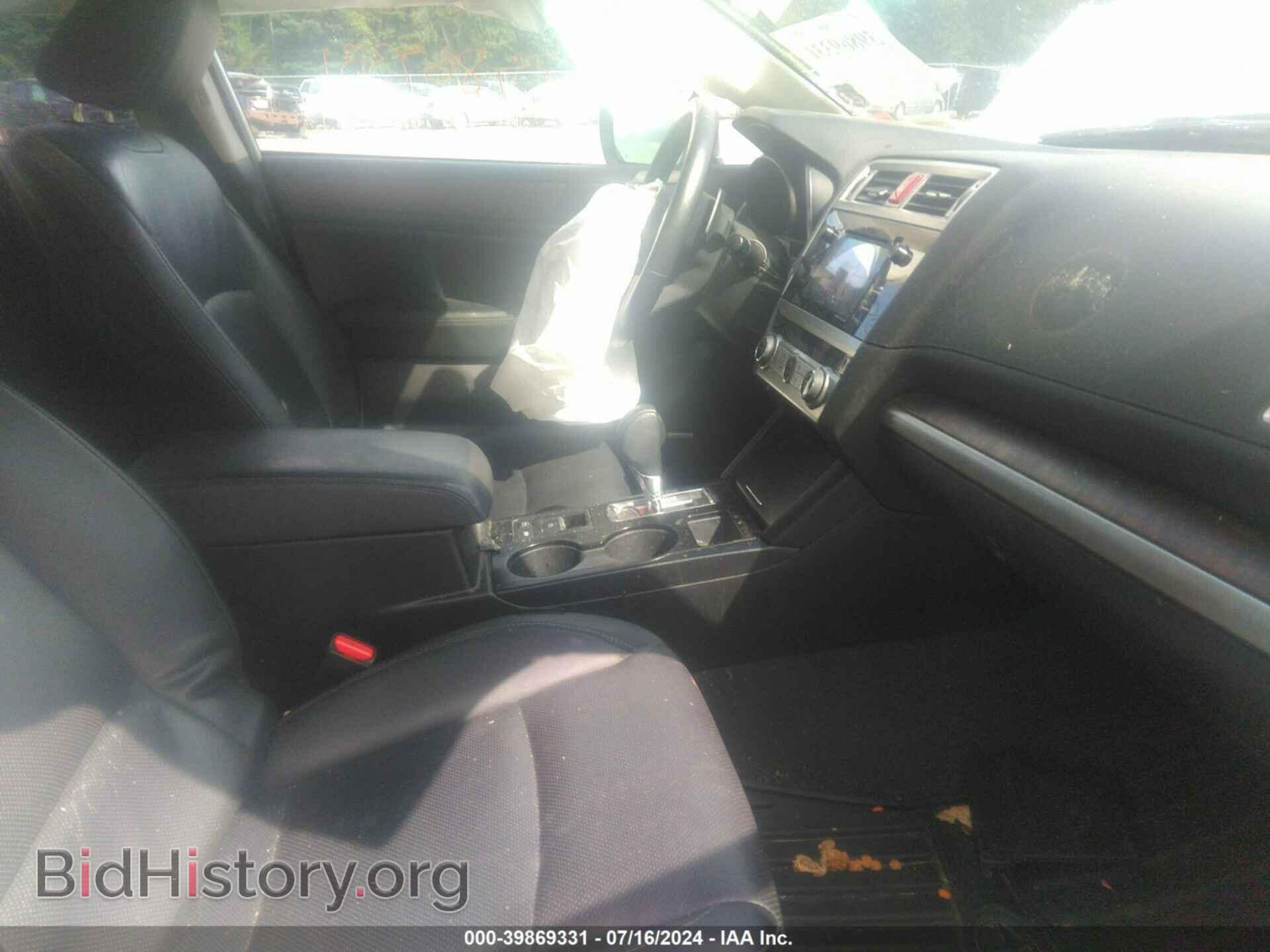 2016 SUBARU OUTBACK - VIN: 4S4BSANC4G3205899 - Фото 5