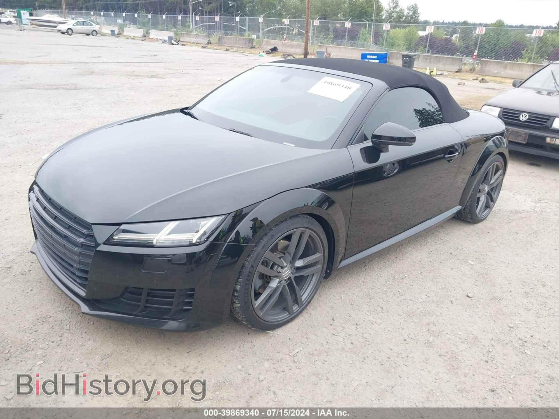 2016 AUDI TT - VIN: TRUT5CFV4G1004484 - Фото 2