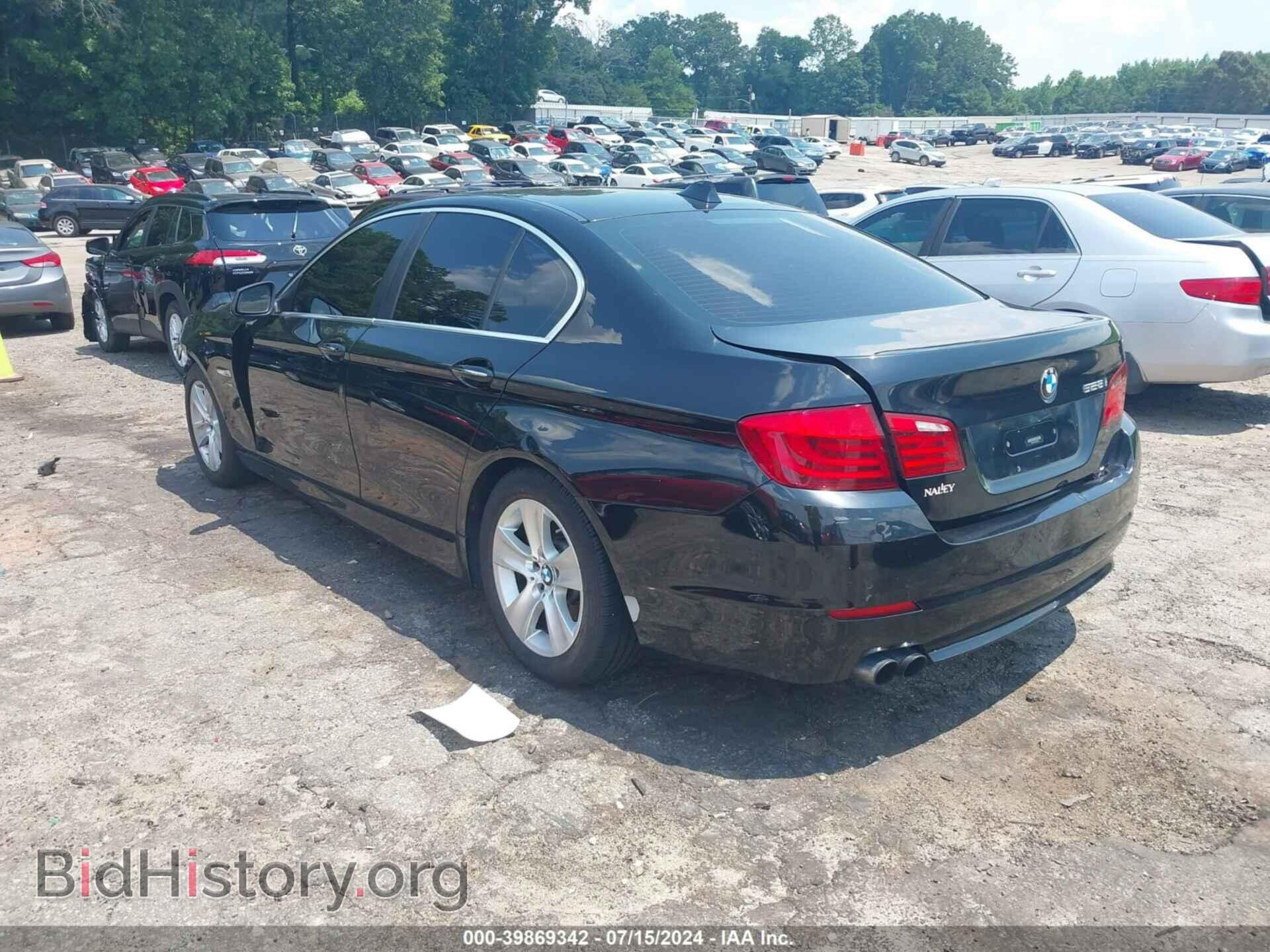 2012 BMW 528I - VIN: WBAXH5C55CDW02558 - Фото 3