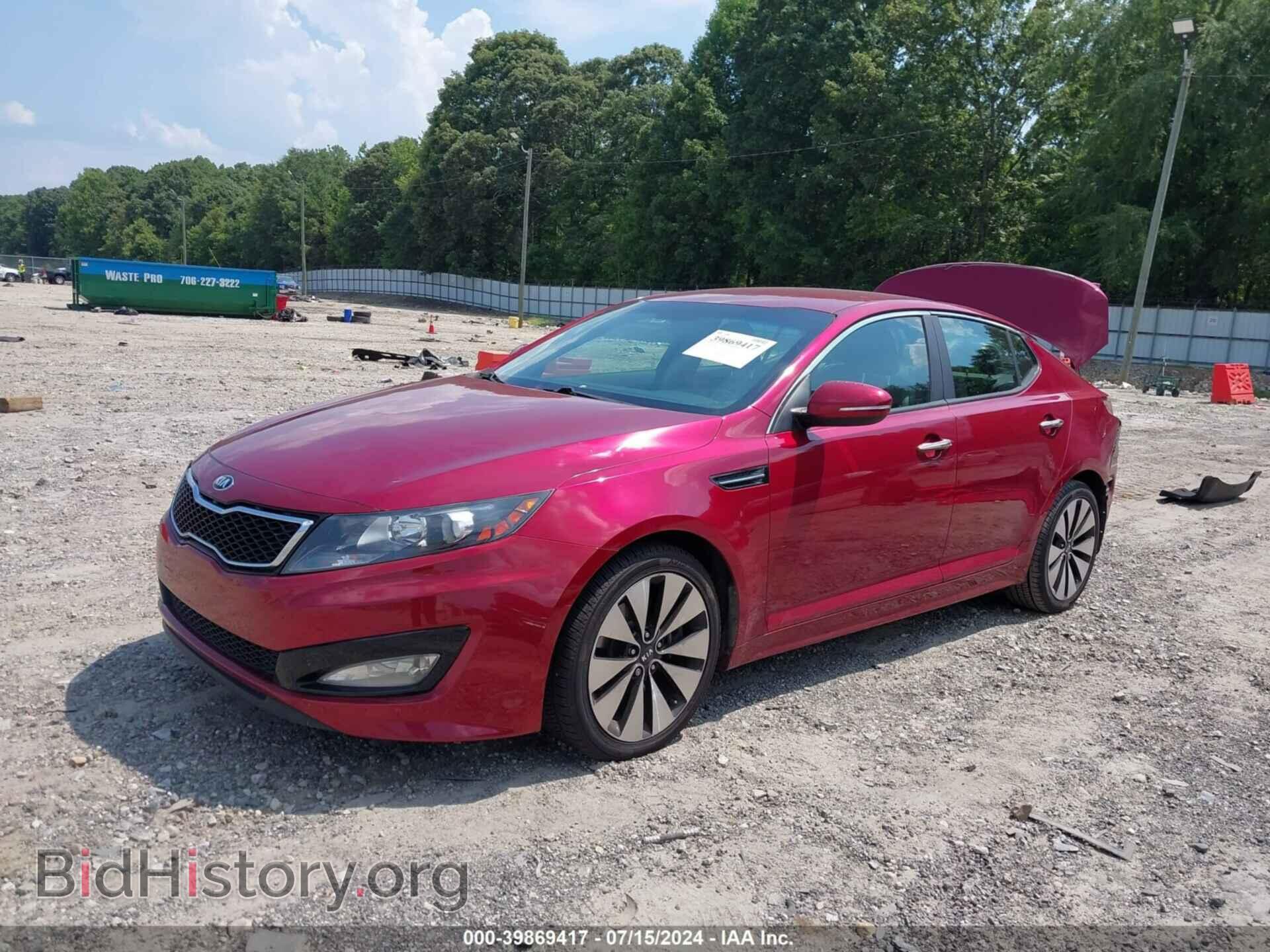 2013 KIA OPTIMA - VIN: 5XXGR4A68DG154362 - Фото 2