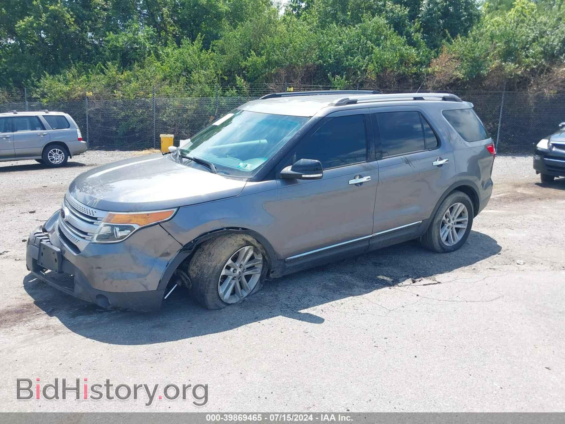 2014 FORD EXPLORER - VIN: 1FM5K7D81EGA76393 - Фото 2
