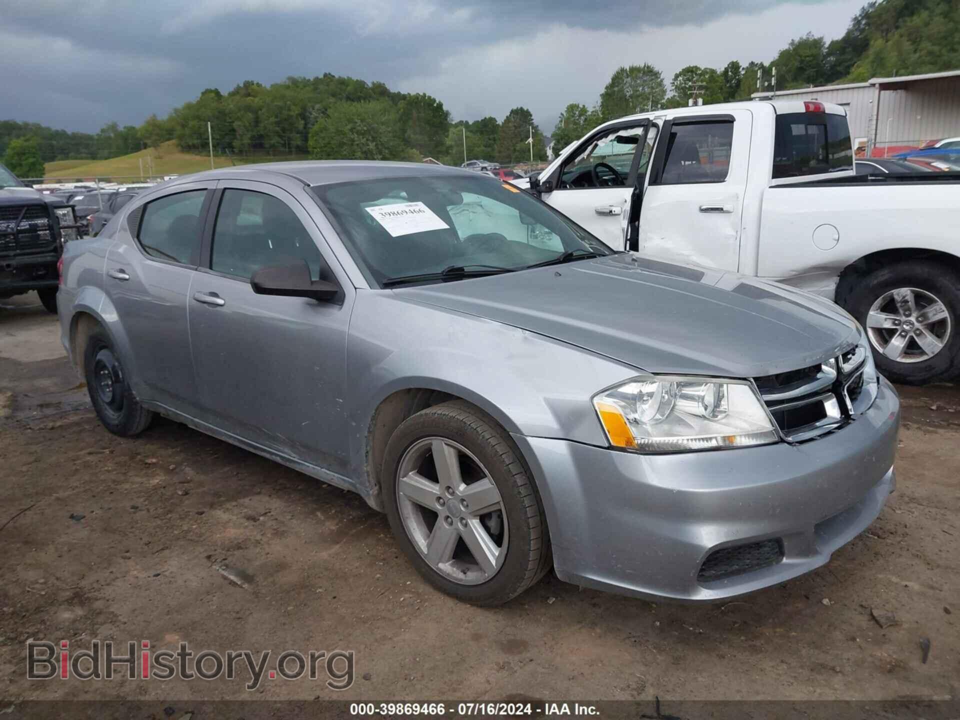 Фотография 1C3CDZAB1DN535311 - DODGE AVENGER 2013