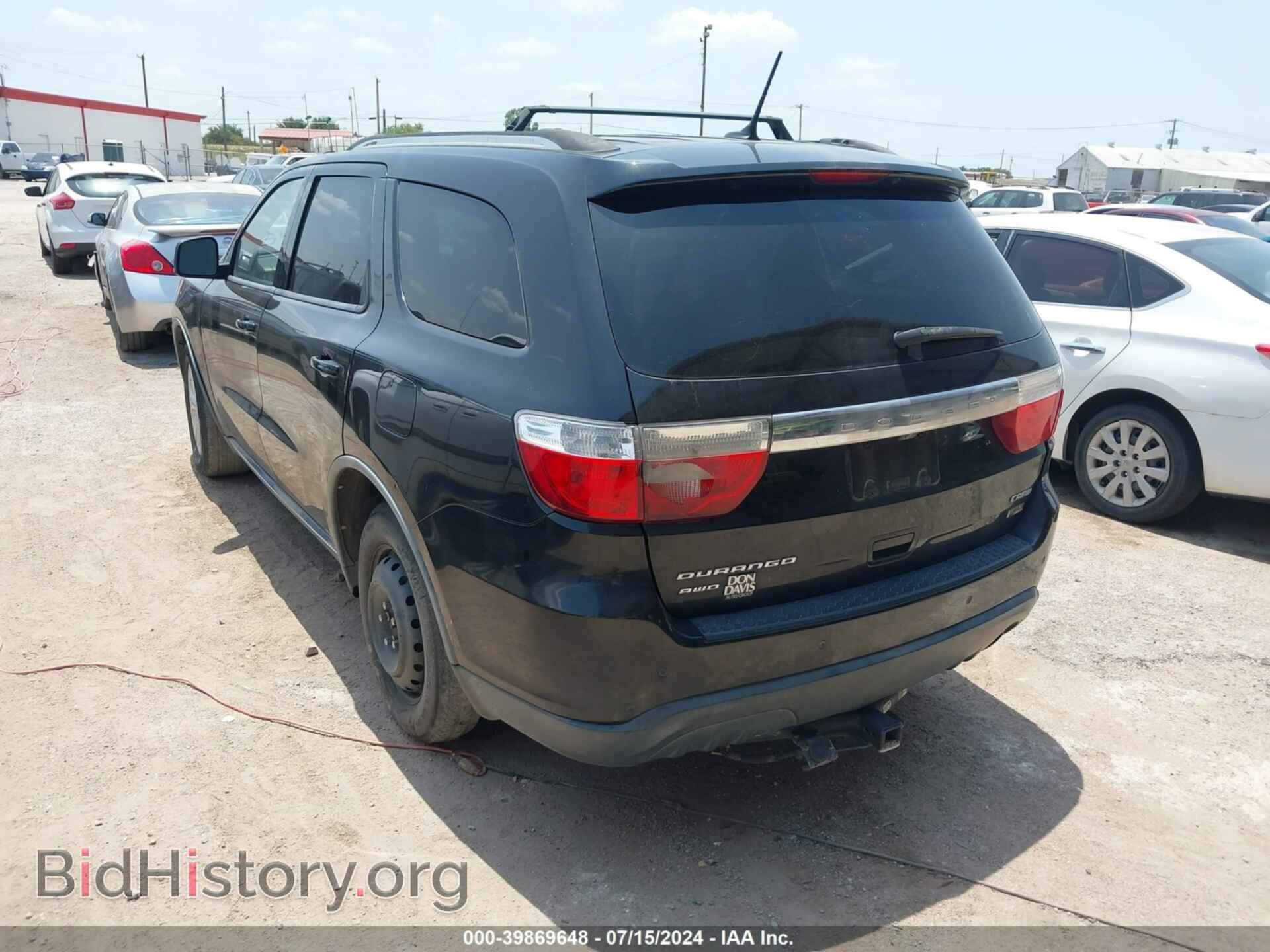 2011 DODGE DURANGO - VIN: 1D4RE4GG8BC634826 - Фото 3