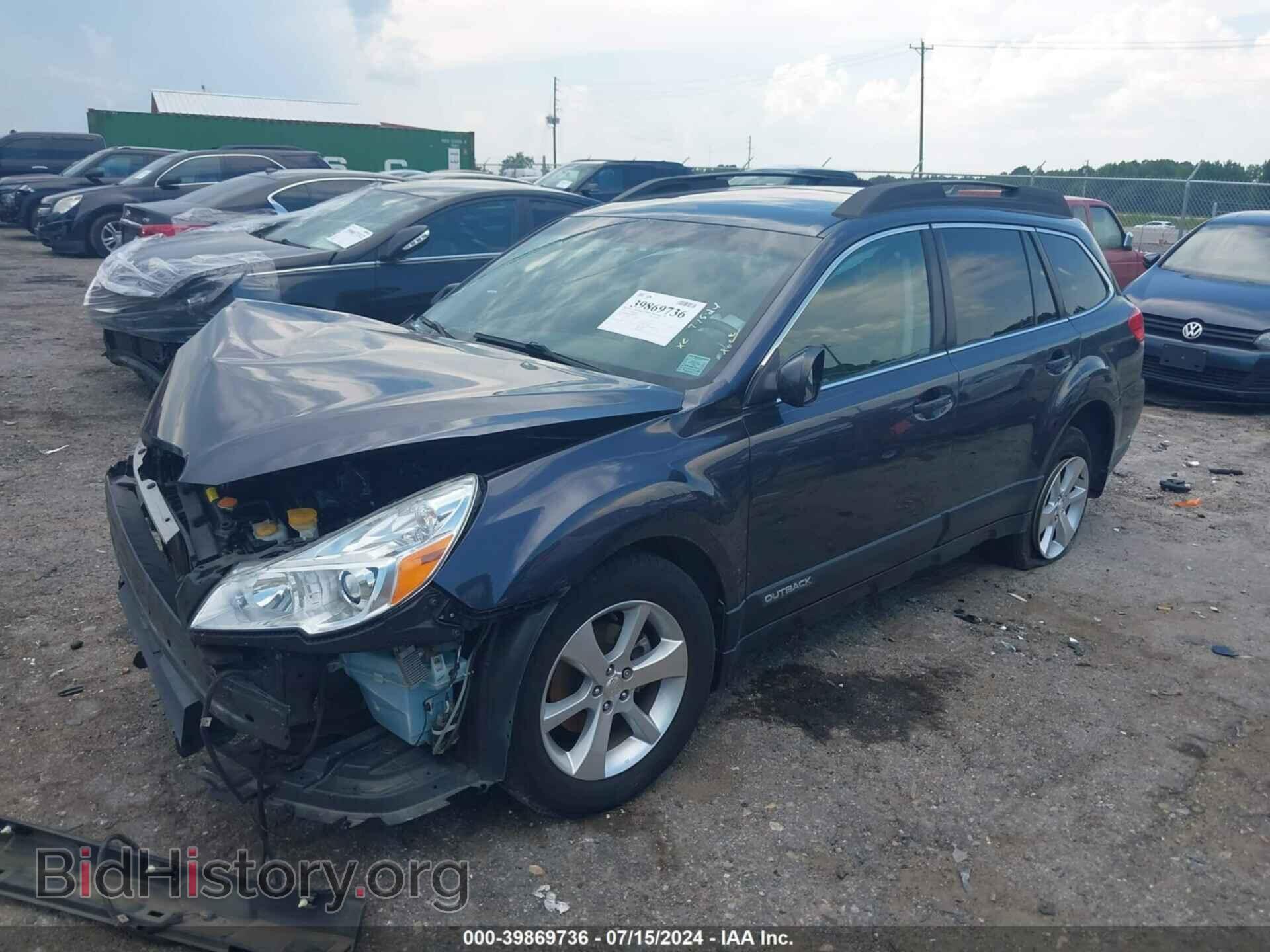 2013 SUBARU OUTBACK - VIN: 4S4BRCKC1D3301996 - Фото 2