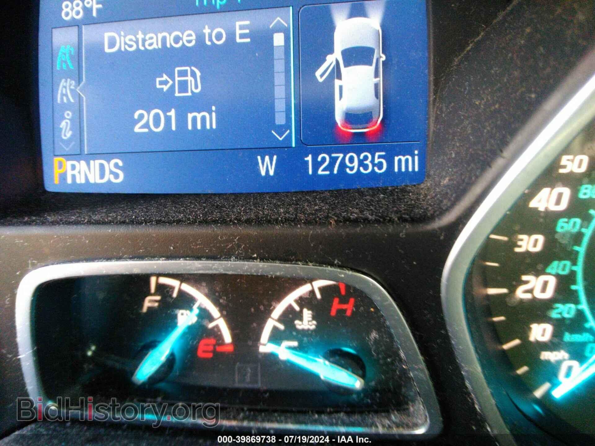 2014 FORD ESCAPE - VIN: 1FMCU0GX4EUD68990 - Фото 7