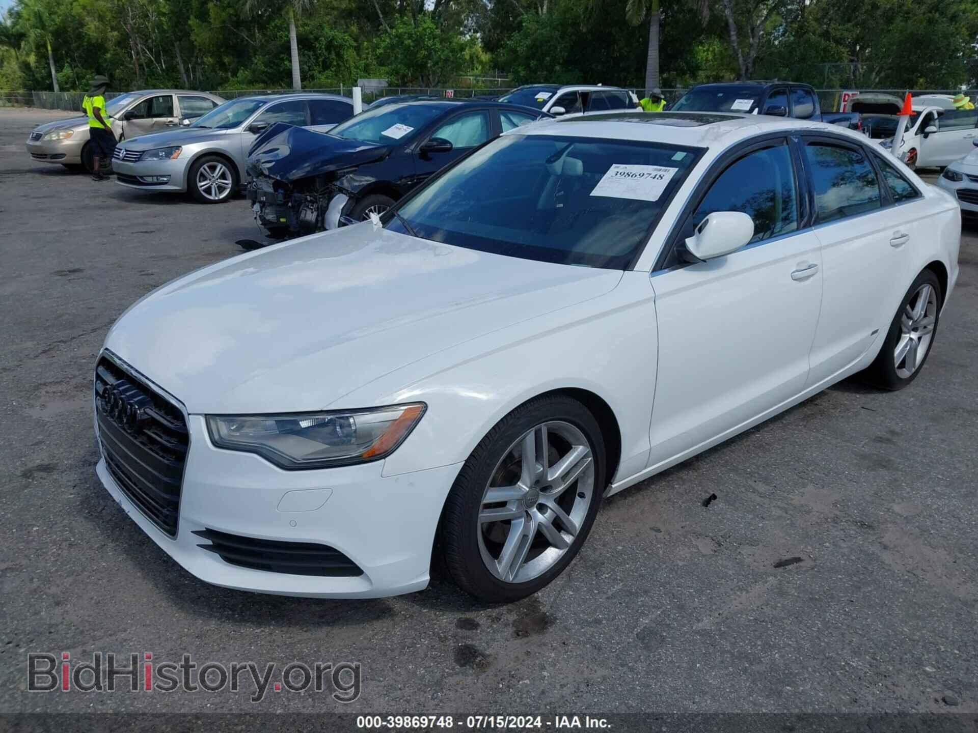 2014 AUDI A6 - VIN: WAUDFAFC5EN093502 - Фото 2