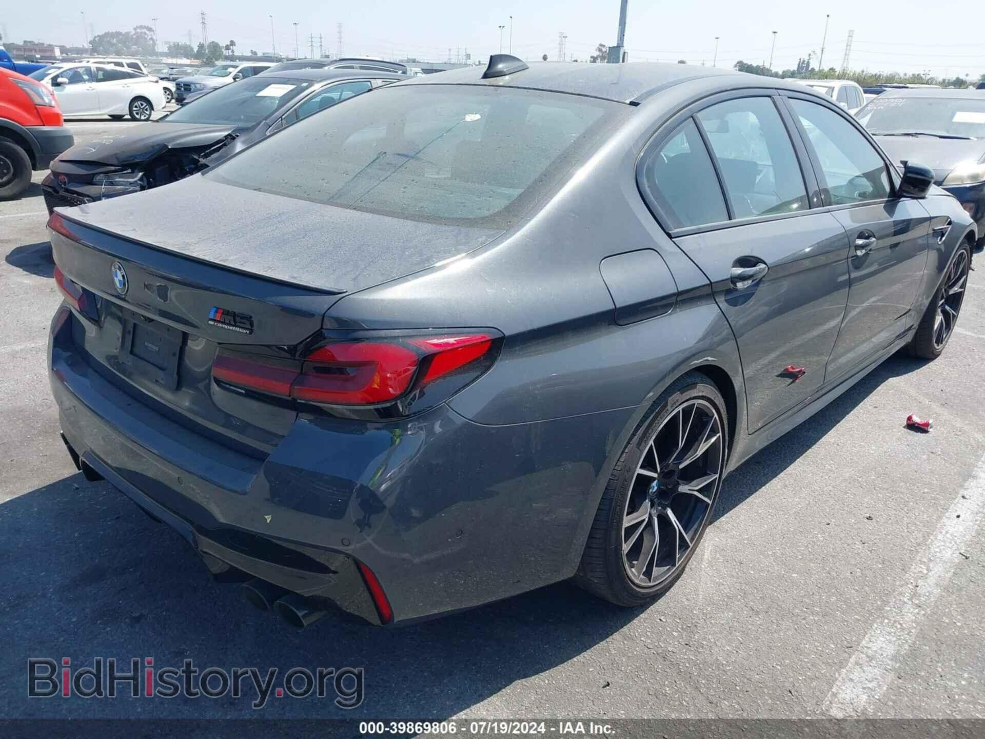 2021 BMW M5 - VIN: WBS83CH01MCF10096 - Photo 4