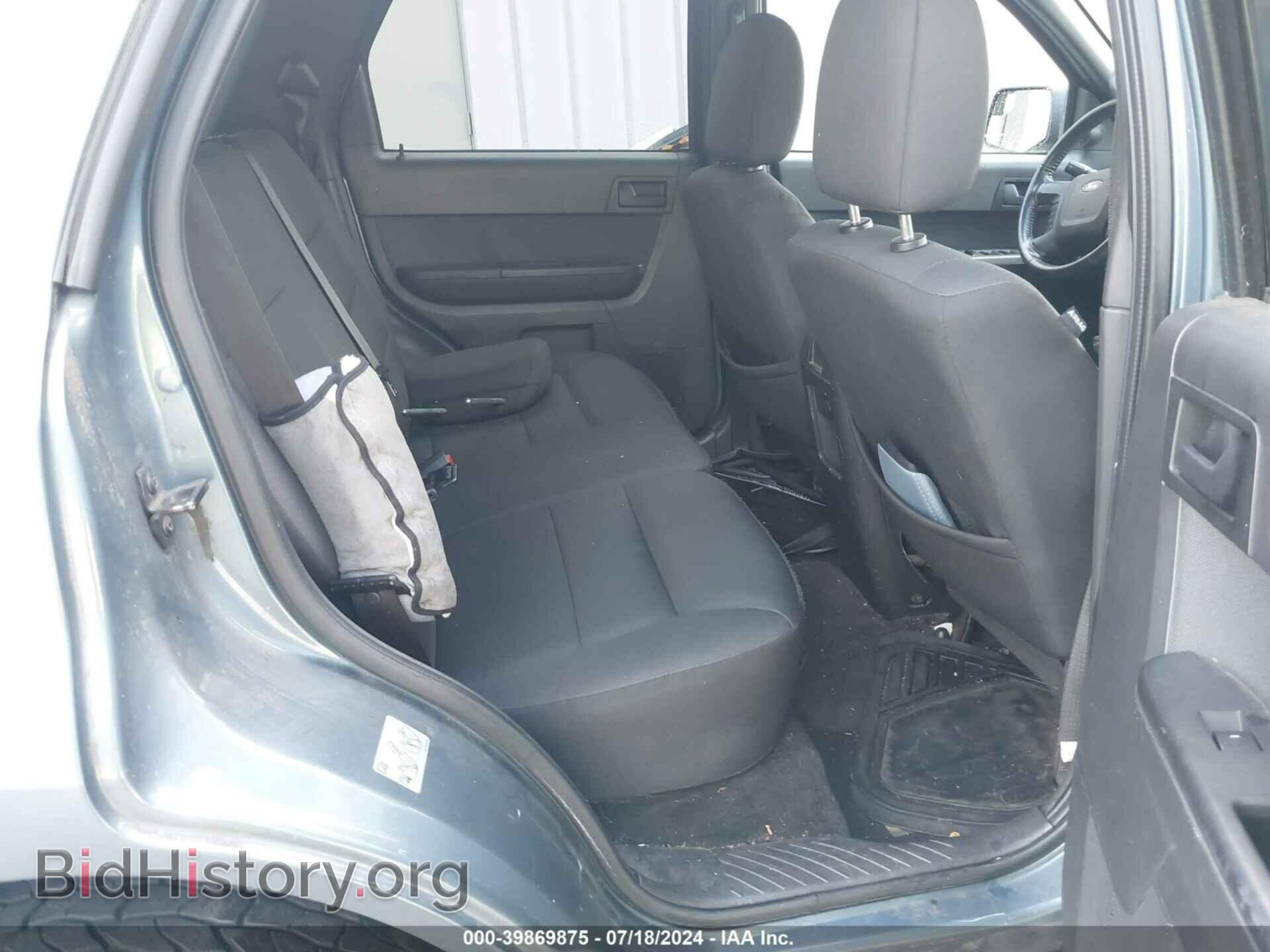 2010 FORD ESCAPE - VIN: 1FMCU9DGXAKD36477 - Фото 8