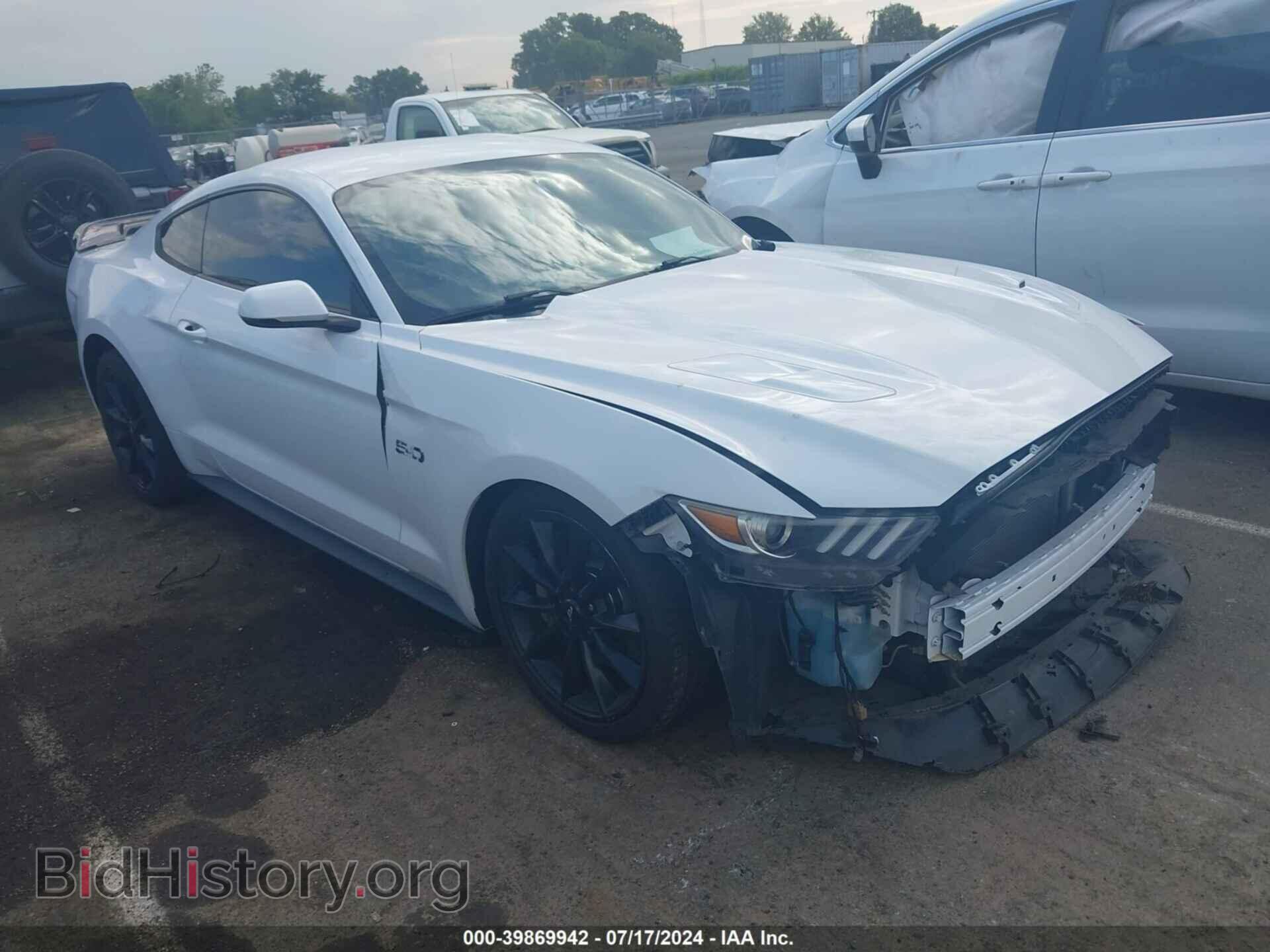 Фотография 1FA6P8CF3F5361034 - FORD MUSTANG 2015