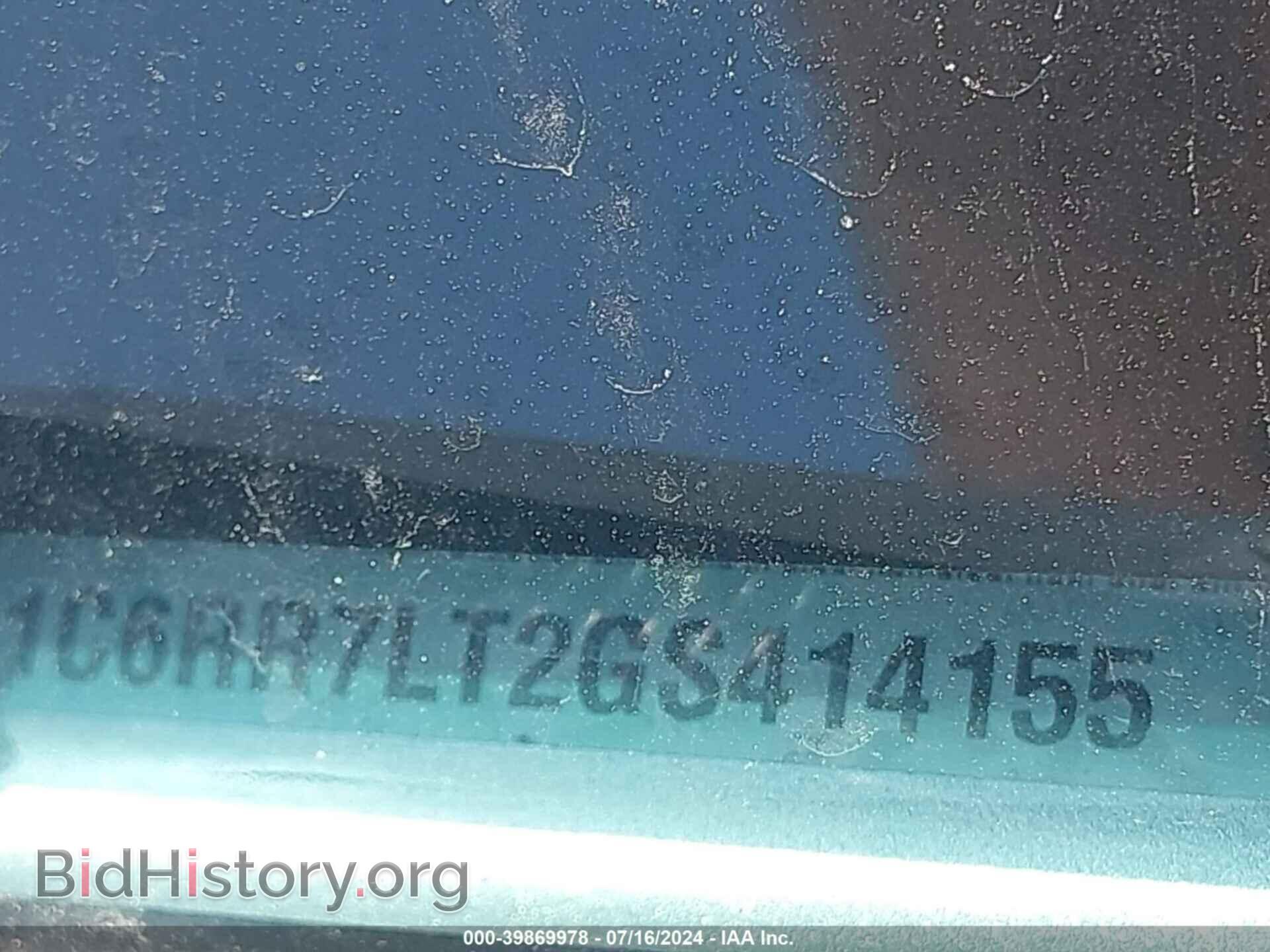 2016 RAM 1500 - VIN: 1C6RR7LT2GS414155 - Фото 9