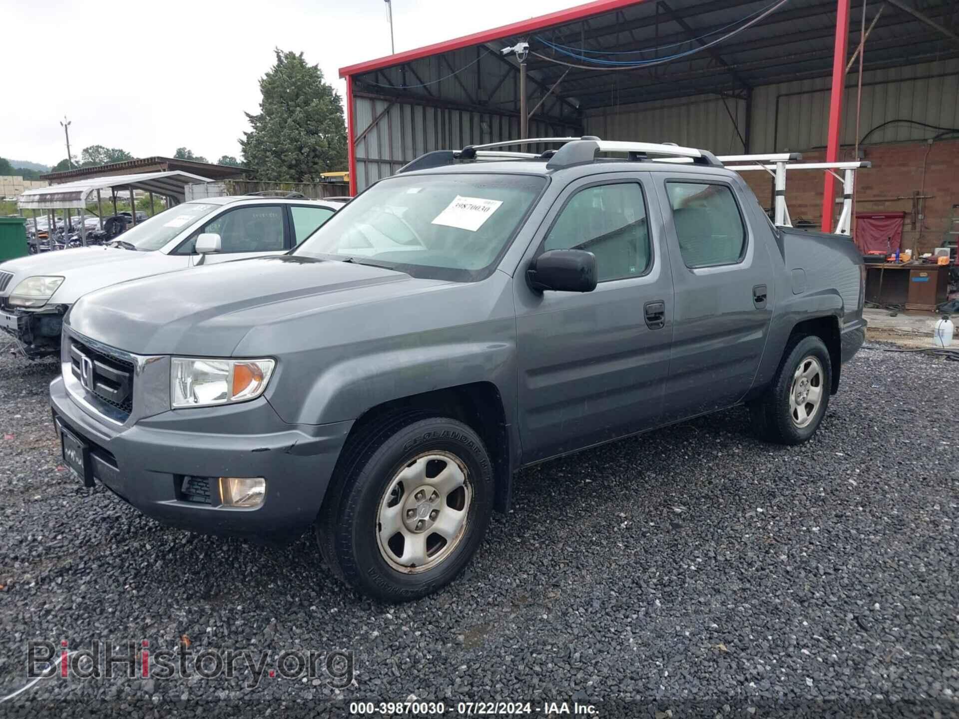 2011 HONDA RIDGELINE - VIN: 5FPYK1F20BB010521 - Фото 2