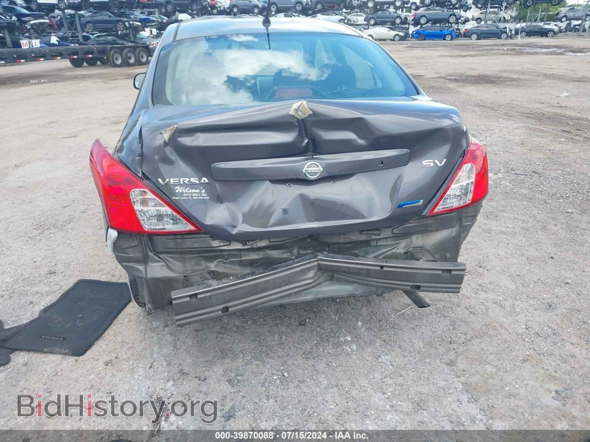 2012 NISSAN VERSA - VIN: 3N1CN7AP1CL862477 - Фото 6