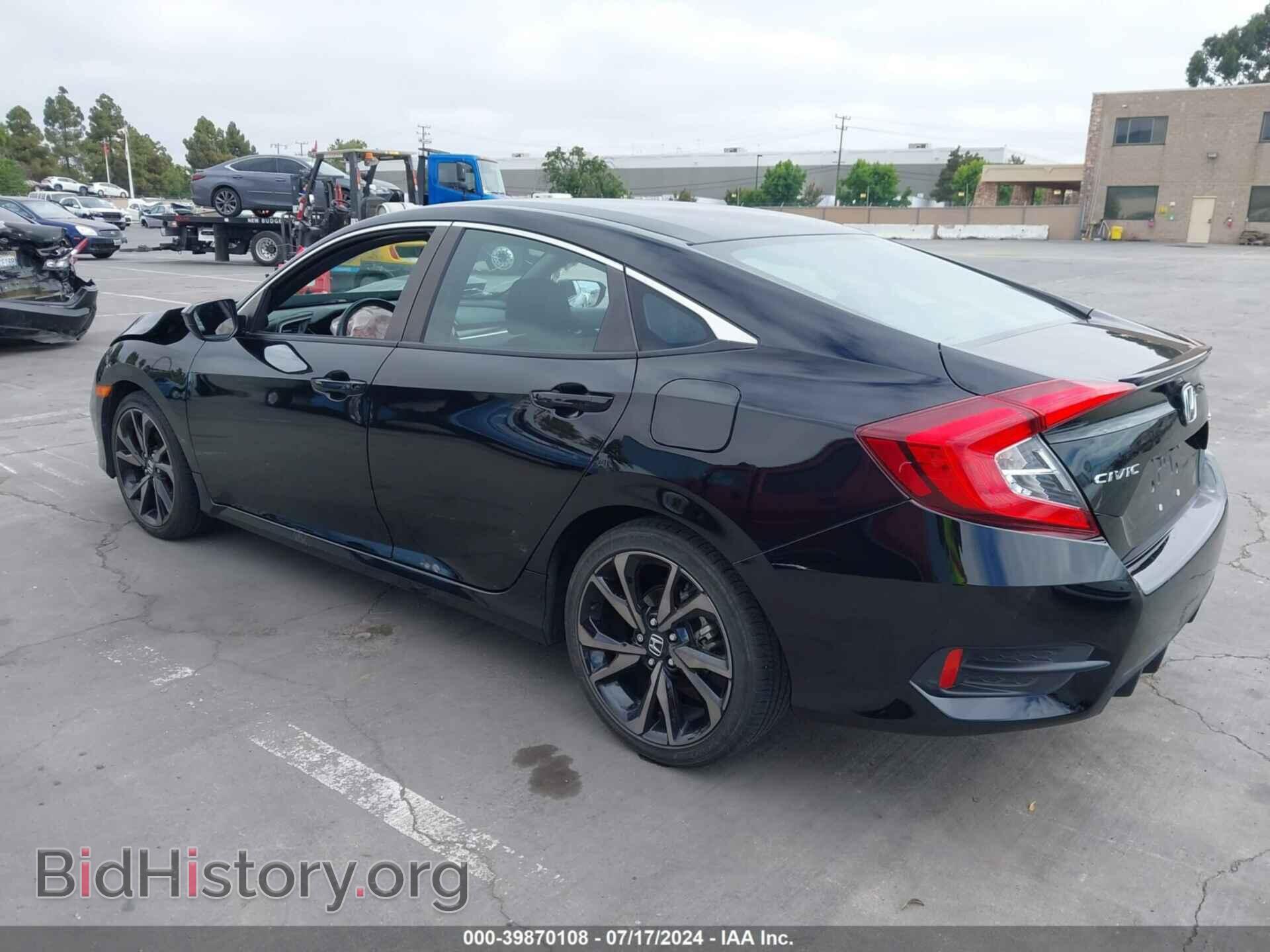 2021 HONDA CIVIC - VIN: 2HGFC2F83MH538818 - Фото 3