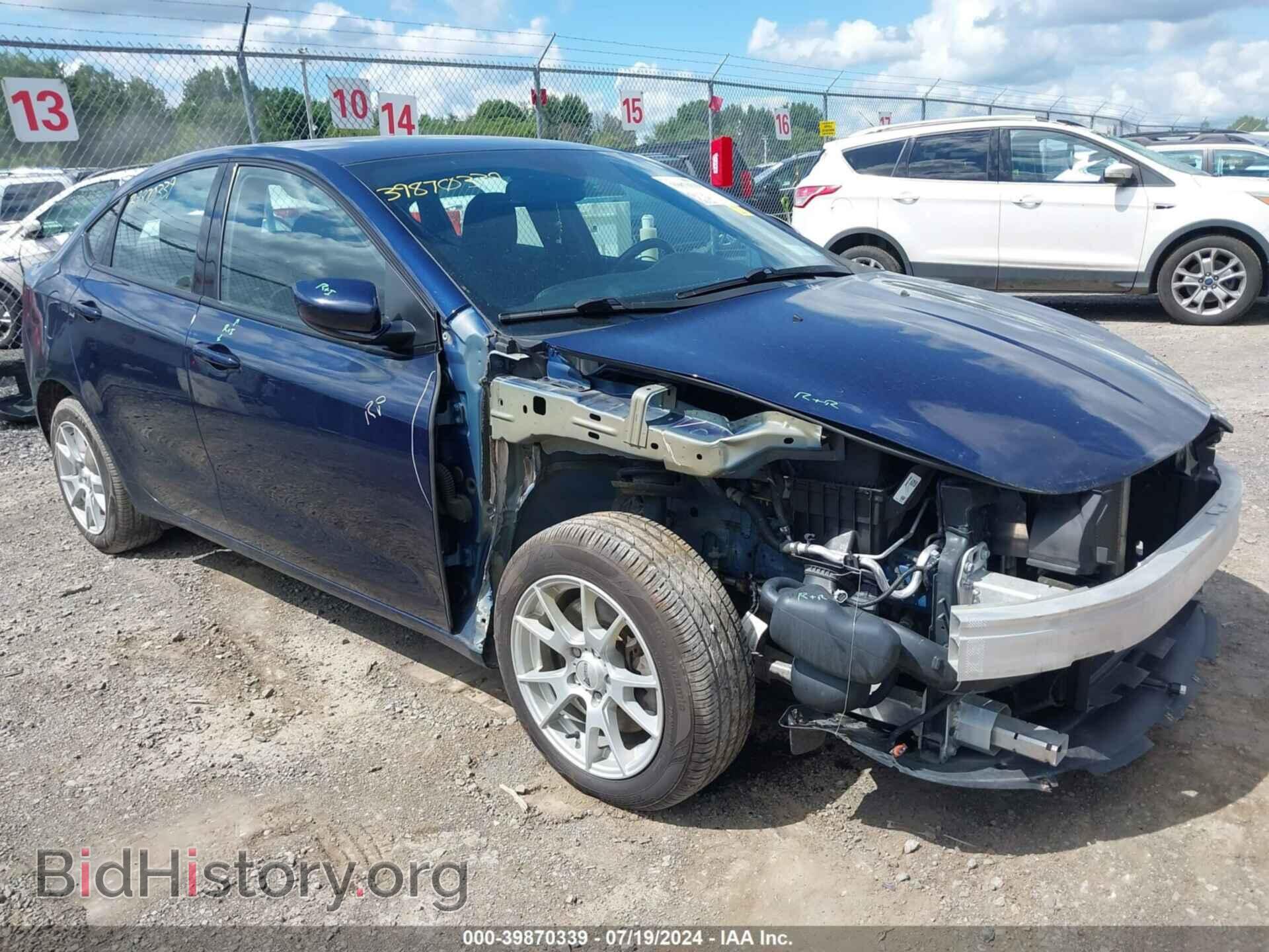 Фотография 1C3CDFBB1FD120530 - DODGE DART 2015