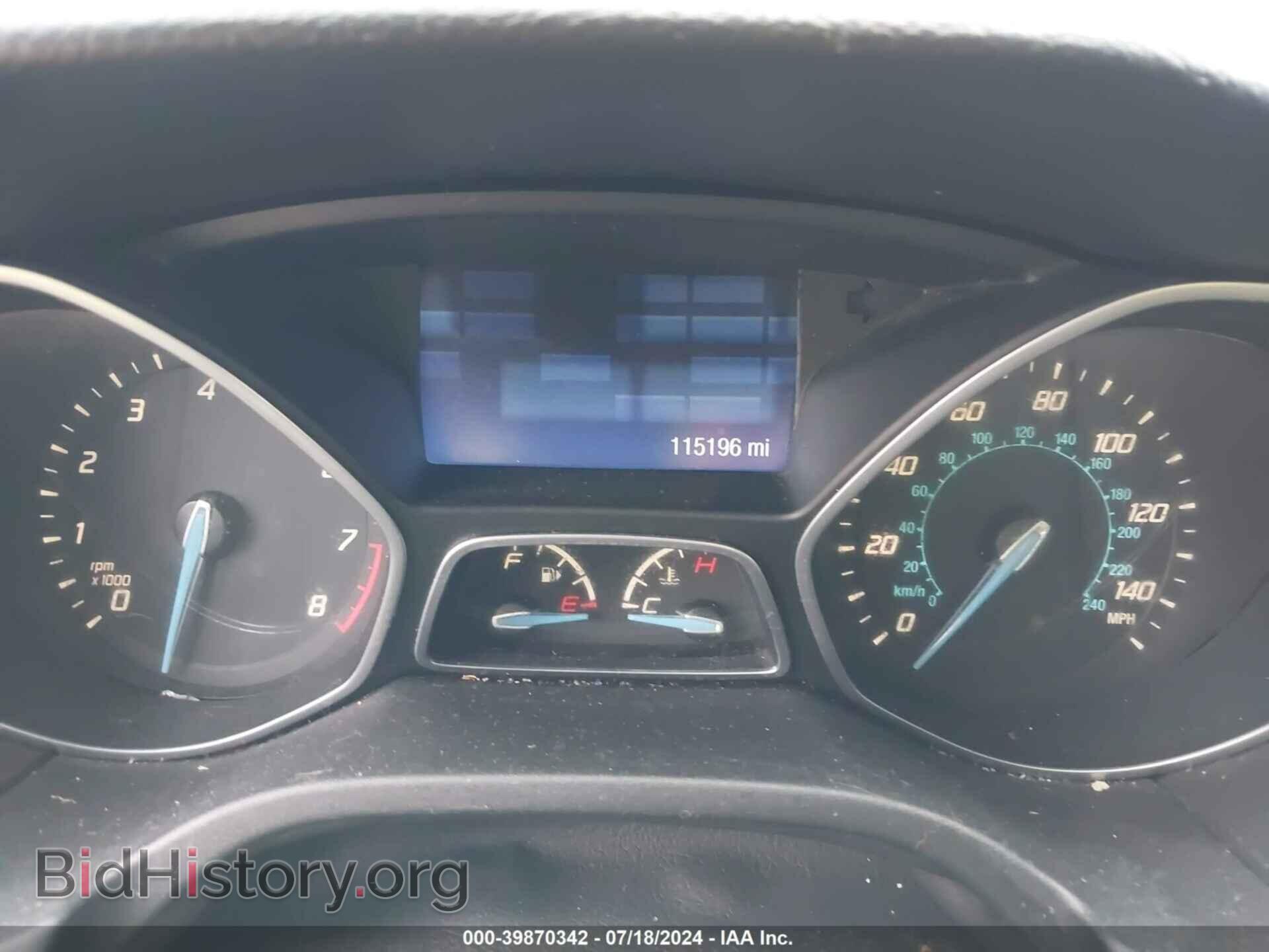 2014 FORD FOCUS - VIN: 1FADP3K20EL229349 - Фото 7
