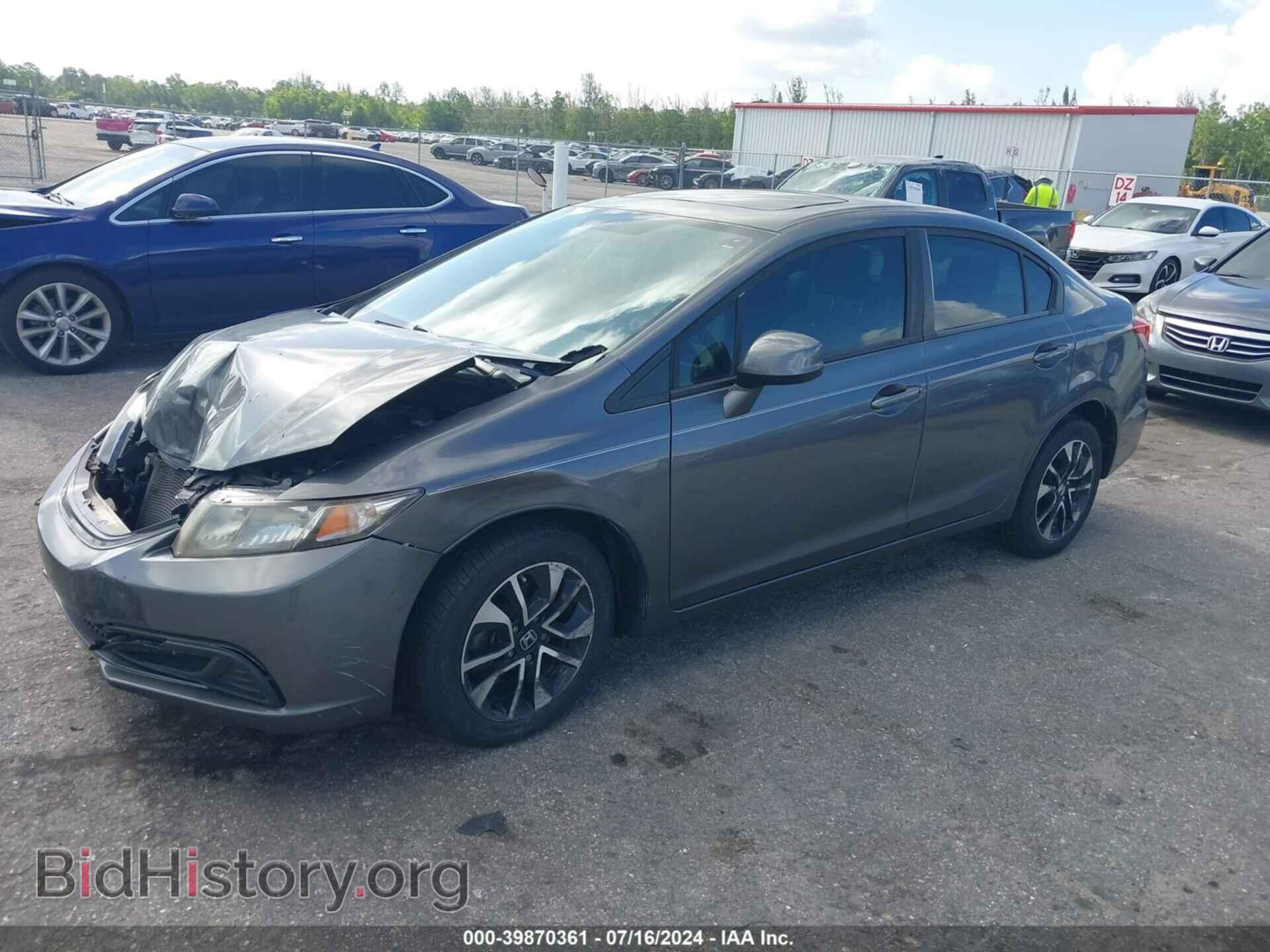 2013 HONDA CIVIC - VIN: 19XFB2F89DE034576 - Фото 2
