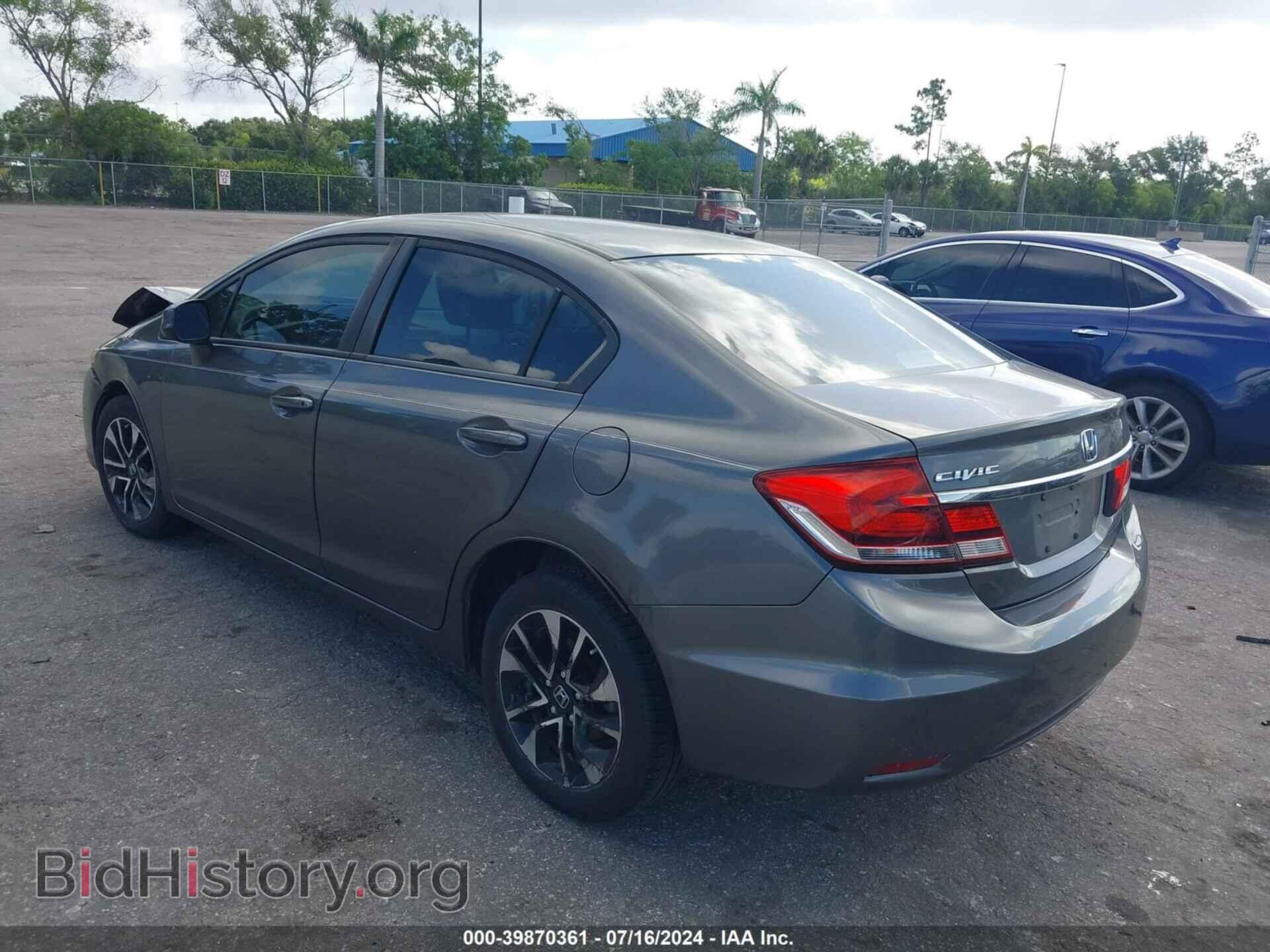 2013 HONDA CIVIC - VIN: 19XFB2F89DE034576 - Фото 3
