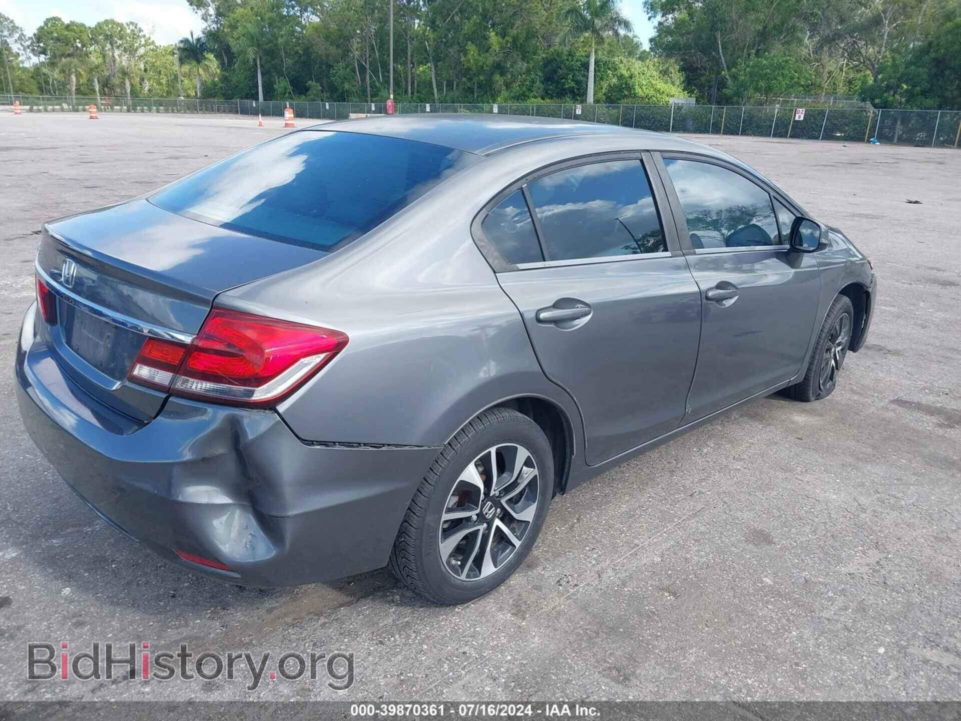 2013 HONDA CIVIC - VIN: 19XFB2F89DE034576 - Фото 4