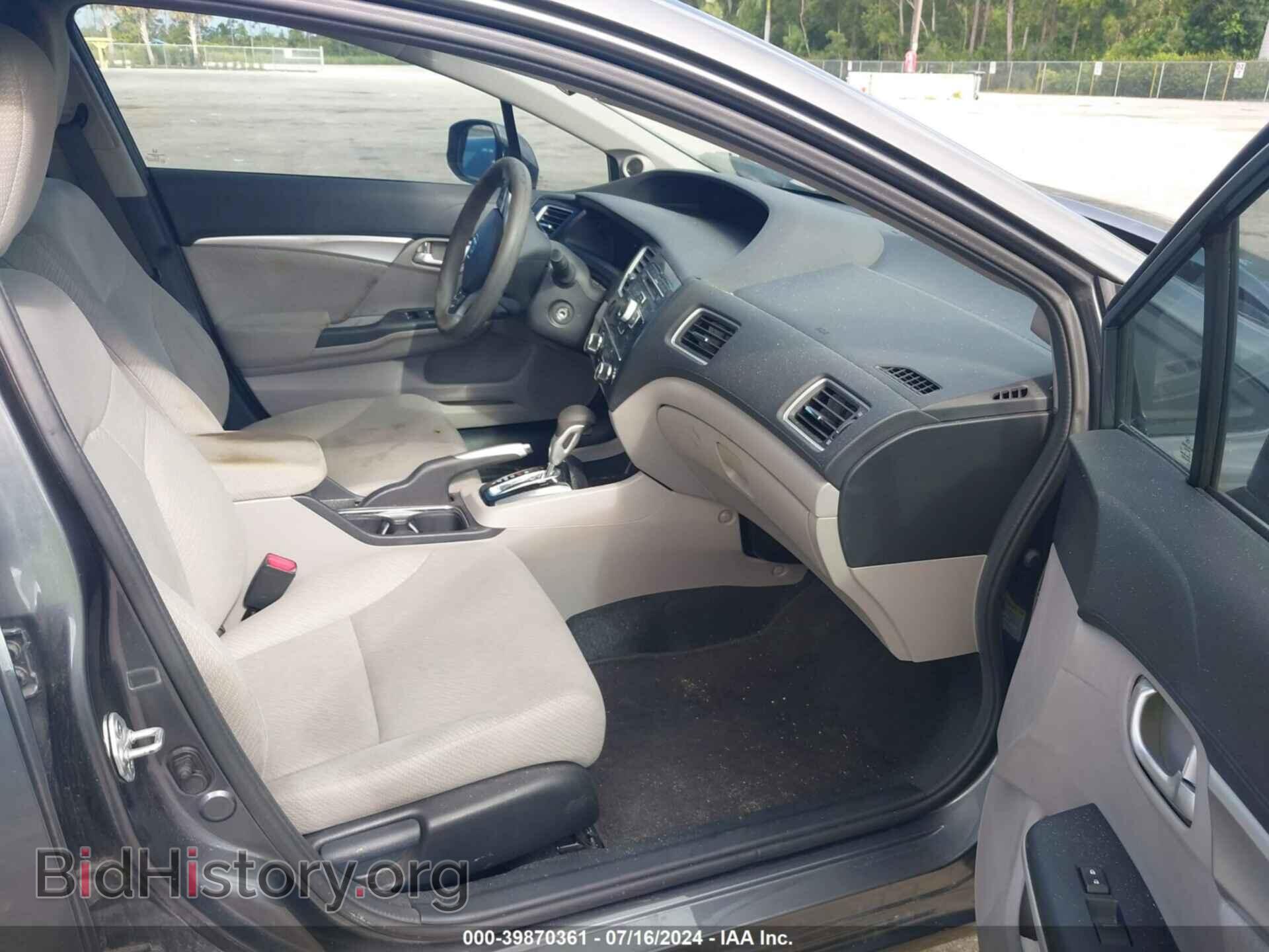 2013 HONDA CIVIC - VIN: 19XFB2F89DE034576 - Фото 5