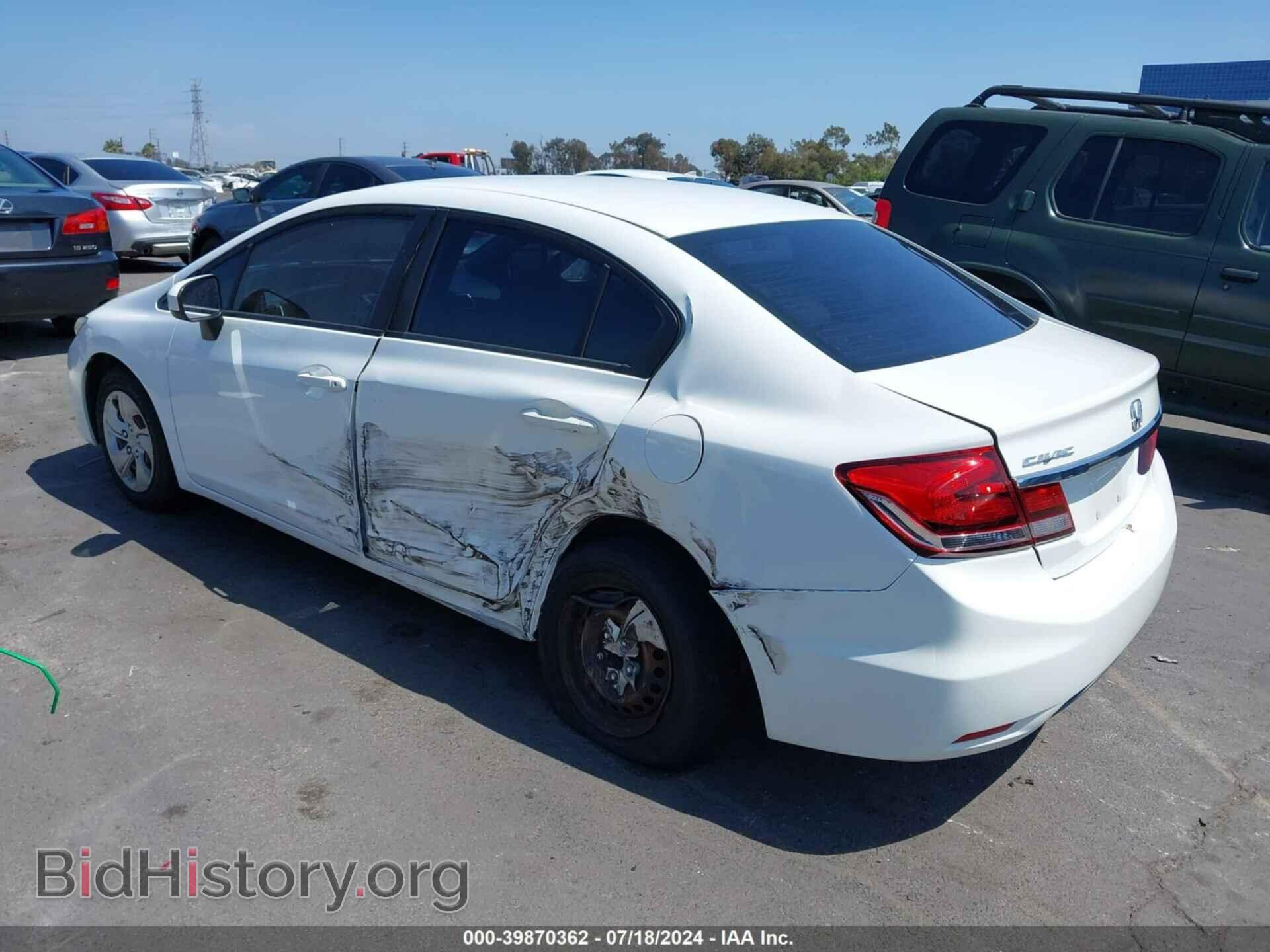 2015 HONDA CIVIC - VIN: 19XFB2F59FE234544 - Фото 3