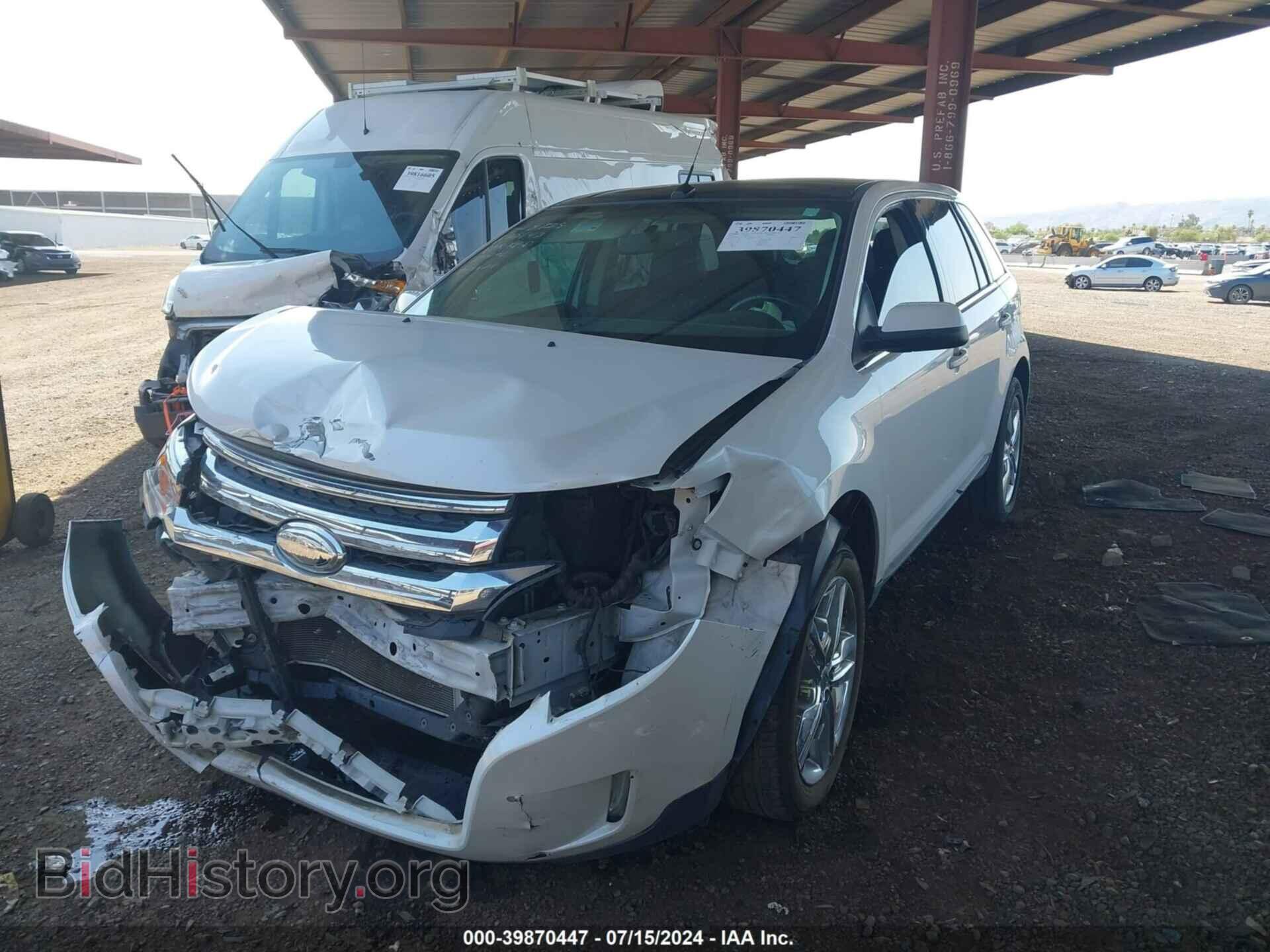 2013 FORD EDGE - VIN: 2FMDK3KC2DBE25143 - Photo 2