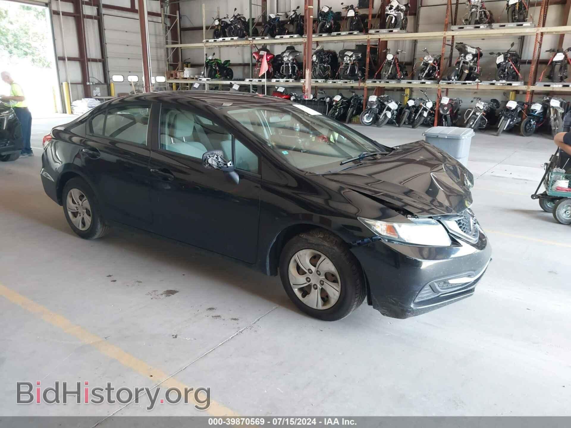 Фотография 19XFB2F58DE055487 - HONDA CIVIC 2013
