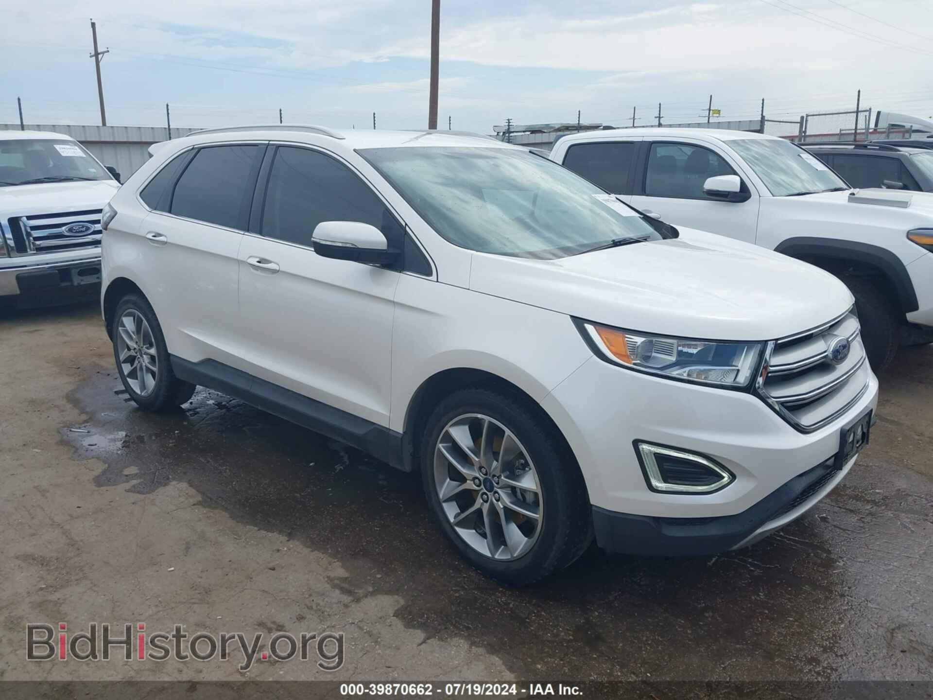 Photo 2FMPK3K82HBB73747 - FORD EDGE 2017