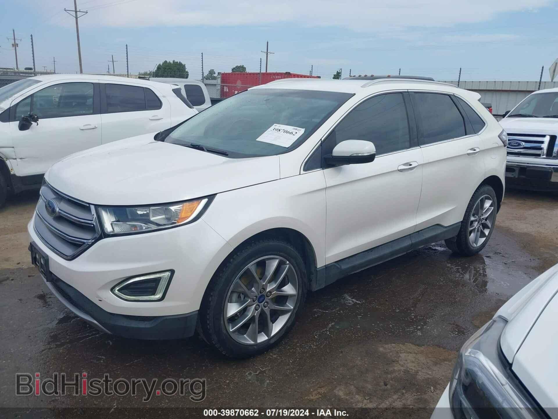 2017 FORD EDGE - VIN: 2FMPK3K82HBB73747 - Photo 2