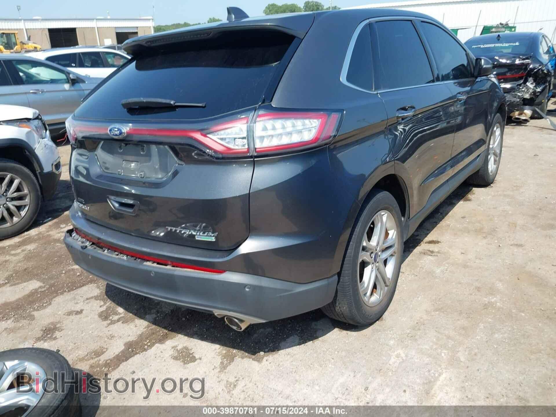 2015 FORD EDGE - VIN: 2FMTK3K92FBB52143 - Photo 4