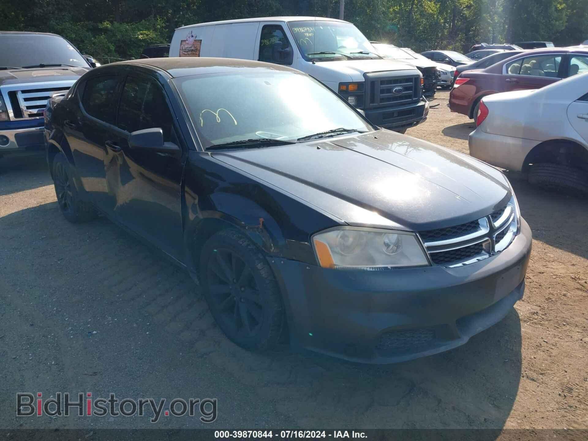 Photo 1C3CDZCB6CN207345 - DODGE AVENGER 2012