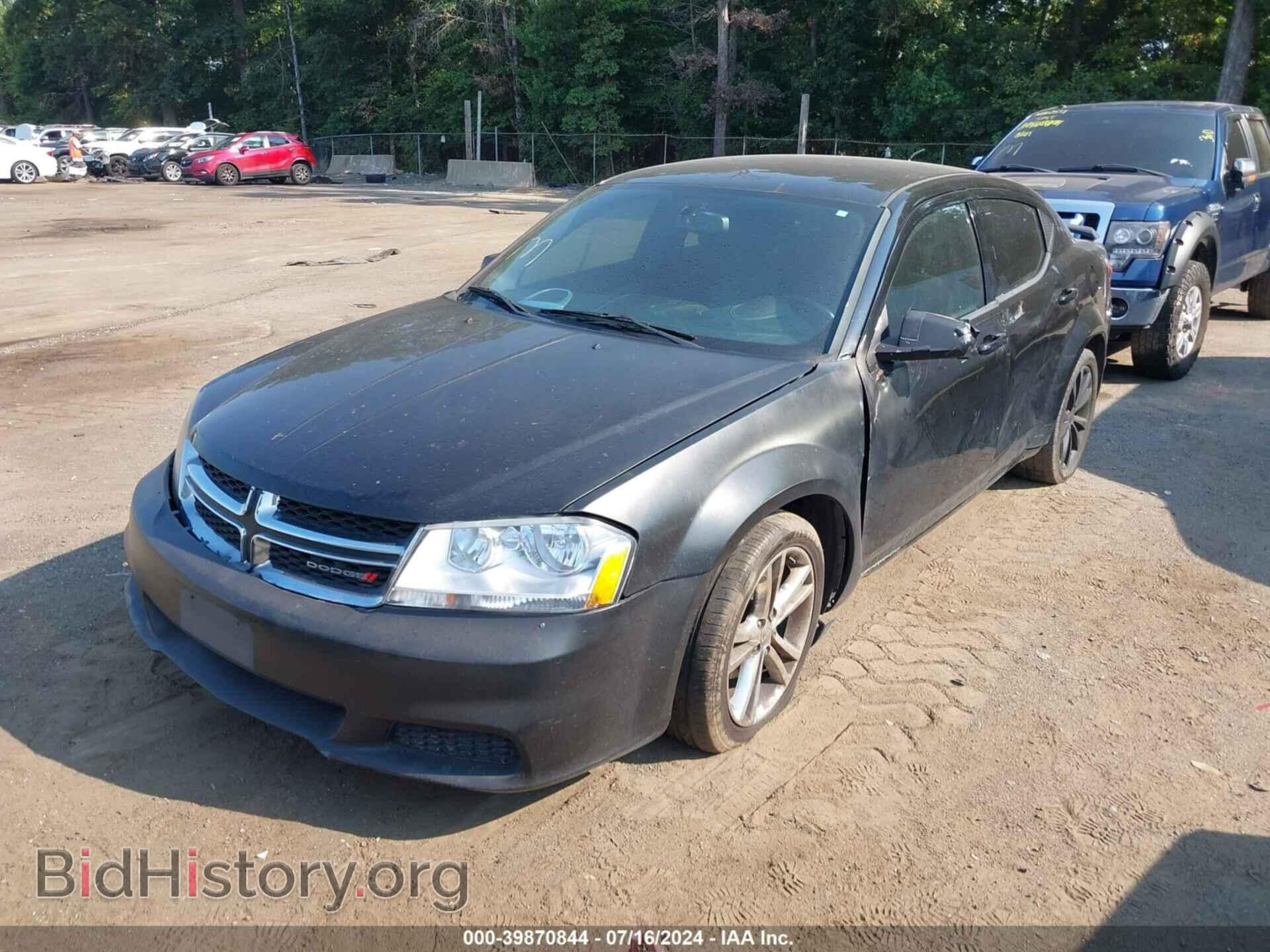 2012 DODGE AVENGER - VIN: 1C3CDZCB6CN207345 - Фото 2