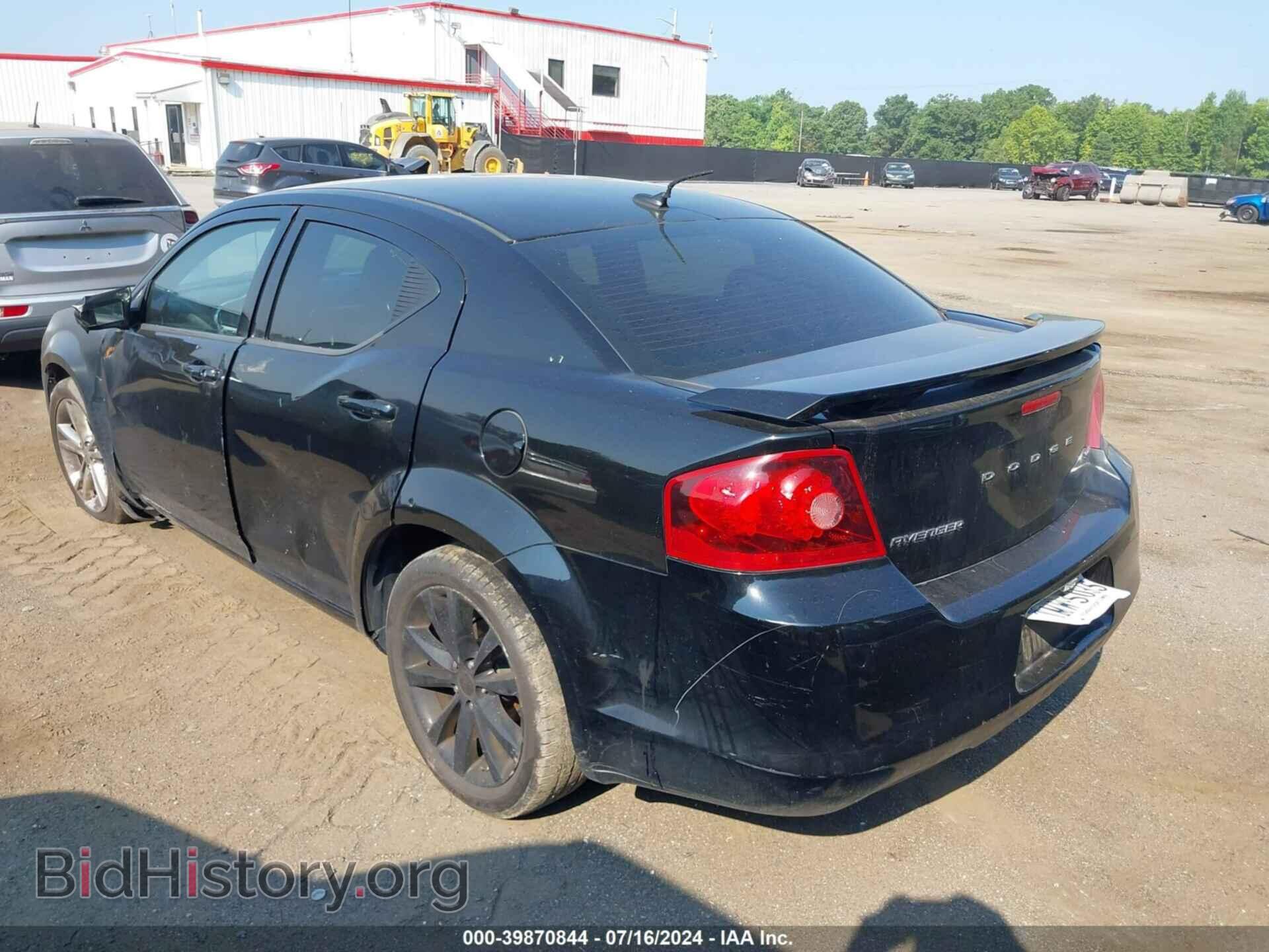 2012 DODGE AVENGER - VIN: 1C3CDZCB6CN207345 - Фото 3