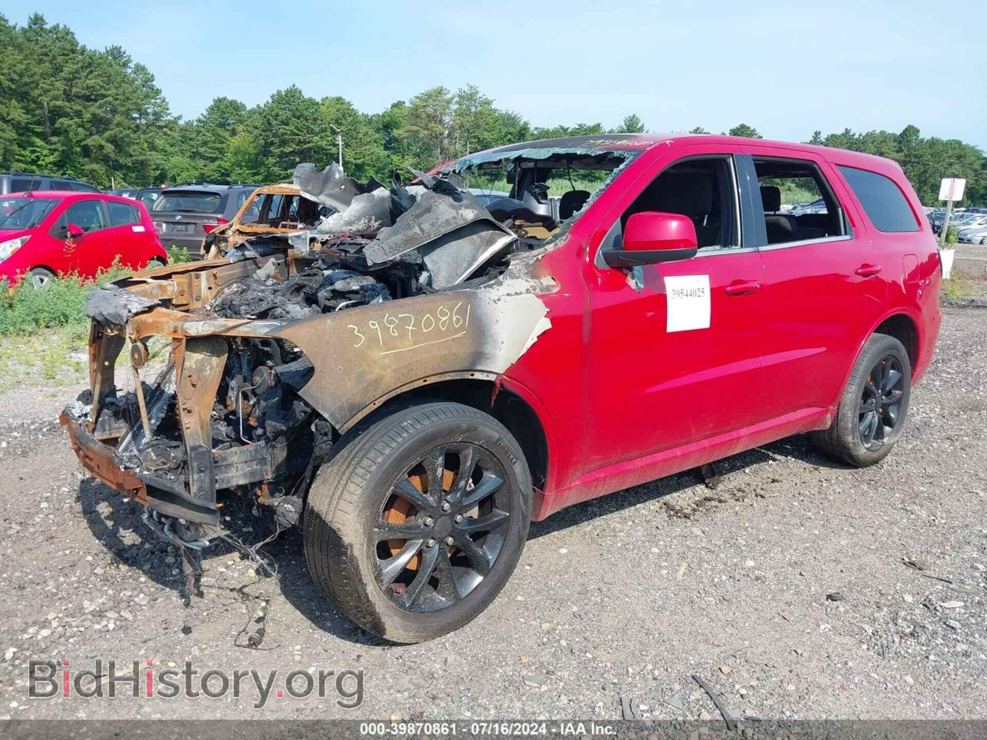2014 DODGE DURANGO - VIN: 1C4RDJAGXEC595457 - Photo 2