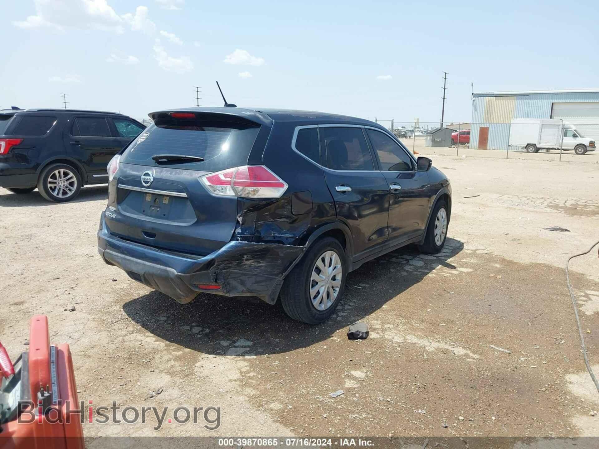 2015 NISSAN ROGUE - VIN: KNMAT2MT5FP536955 - Фото 4