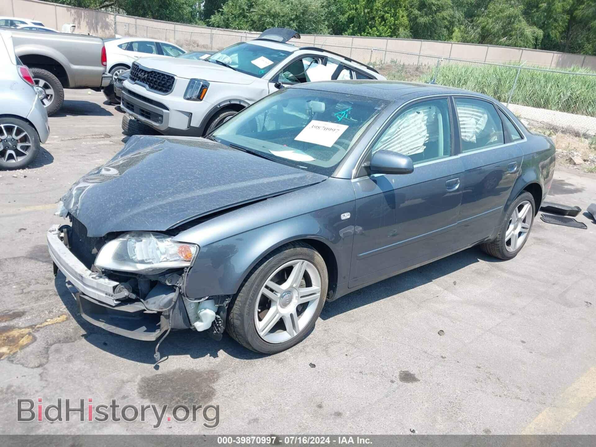2007 AUDI A4 - VIN: WAUDF78E37A057402 - Photo 2