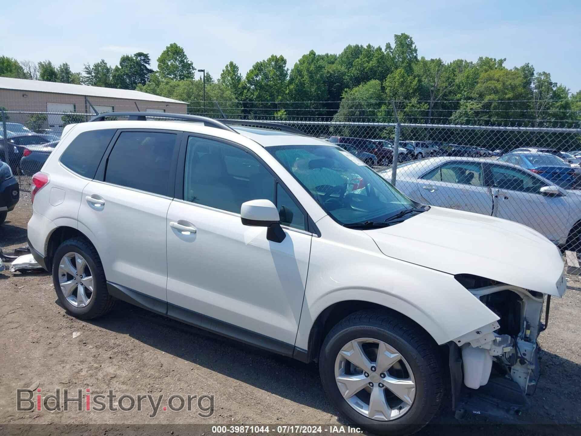 Фотография JF2SJAHC6EH525939 - SUBARU FORESTER 2014