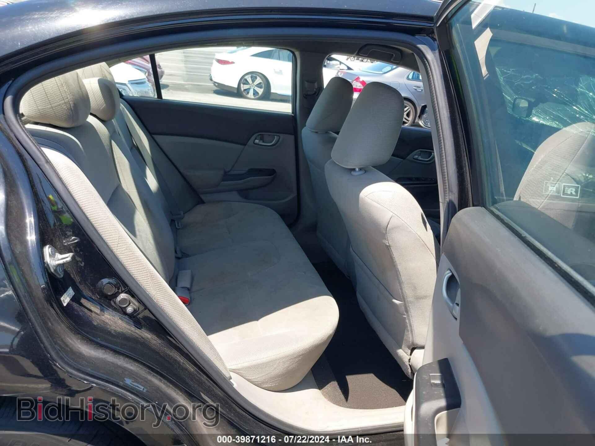 2012 HONDA CIVIC - VIN: 19XFB2F51CE377161 - Фото 8
