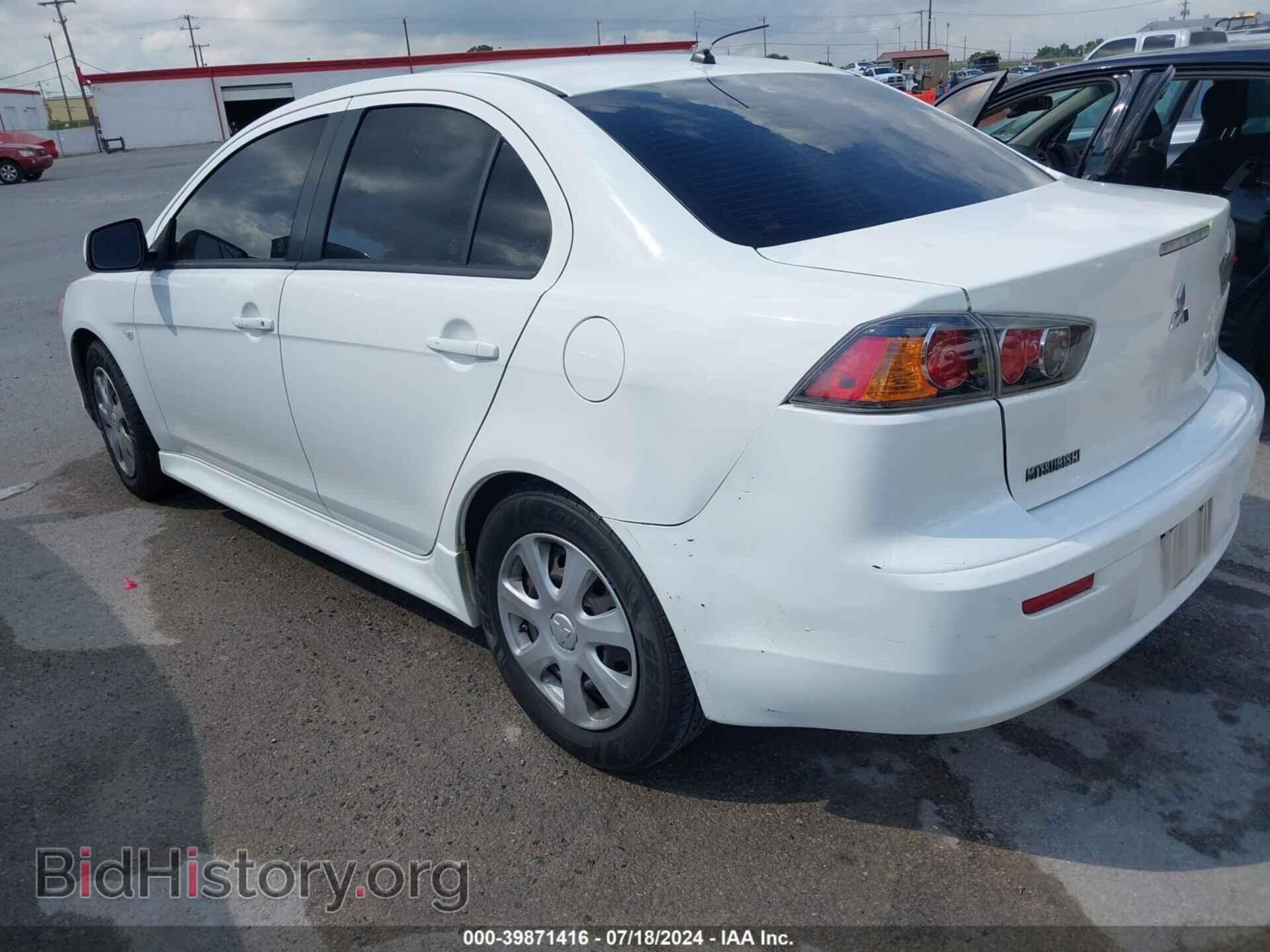 2014 MITSUBISHI LANCER - VIN: JA32U2FU7EU008372 - Фото 3