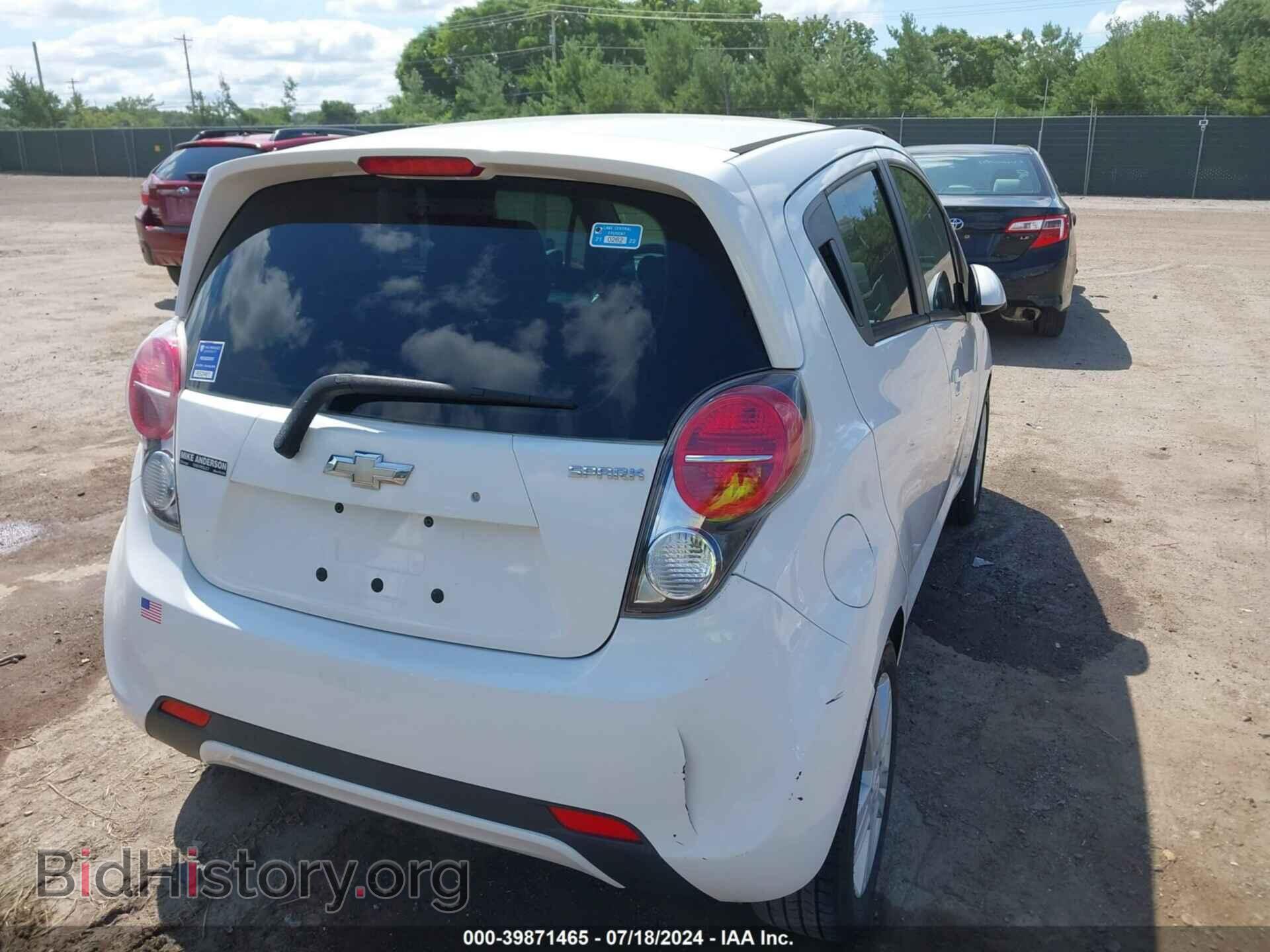 2013 CHEVROLET SPARK - VIN: KL8CD6S90DC626774 - Фото 4
