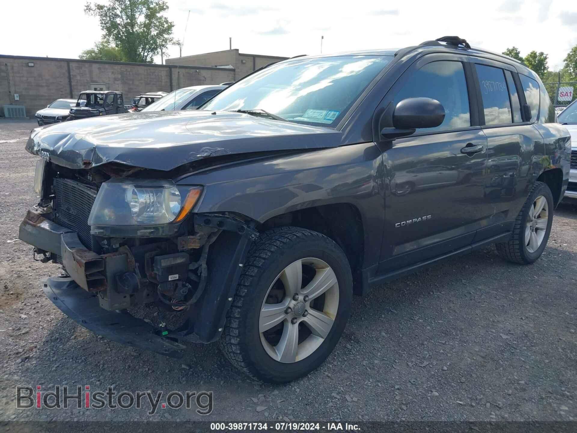 2014 JEEP COMPASS - VIN: 1C4NJDBB4ED842543 - Фото 2
