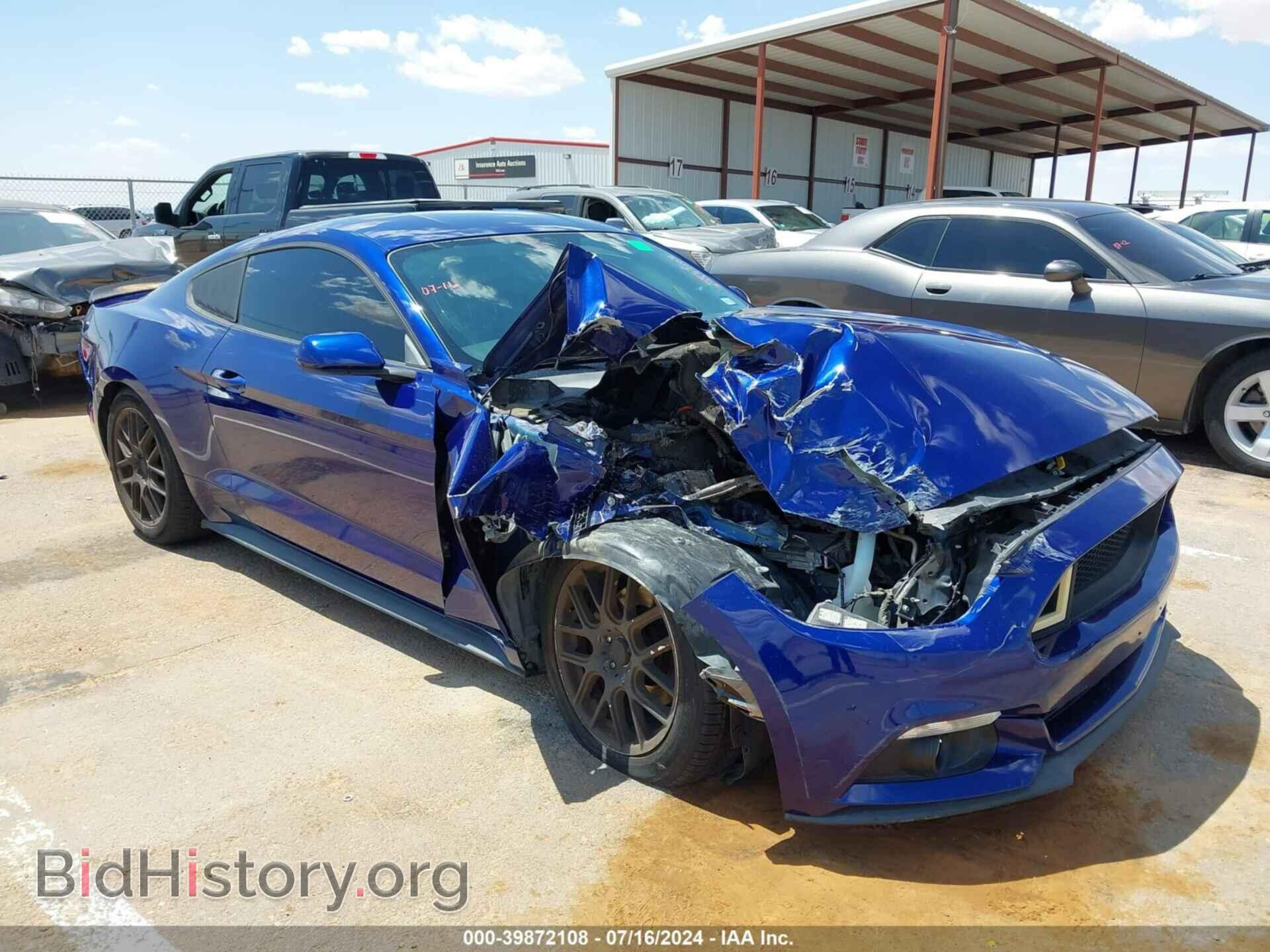Photo 1FA6P8TH9G5243699 - FORD MUSTANG 2016