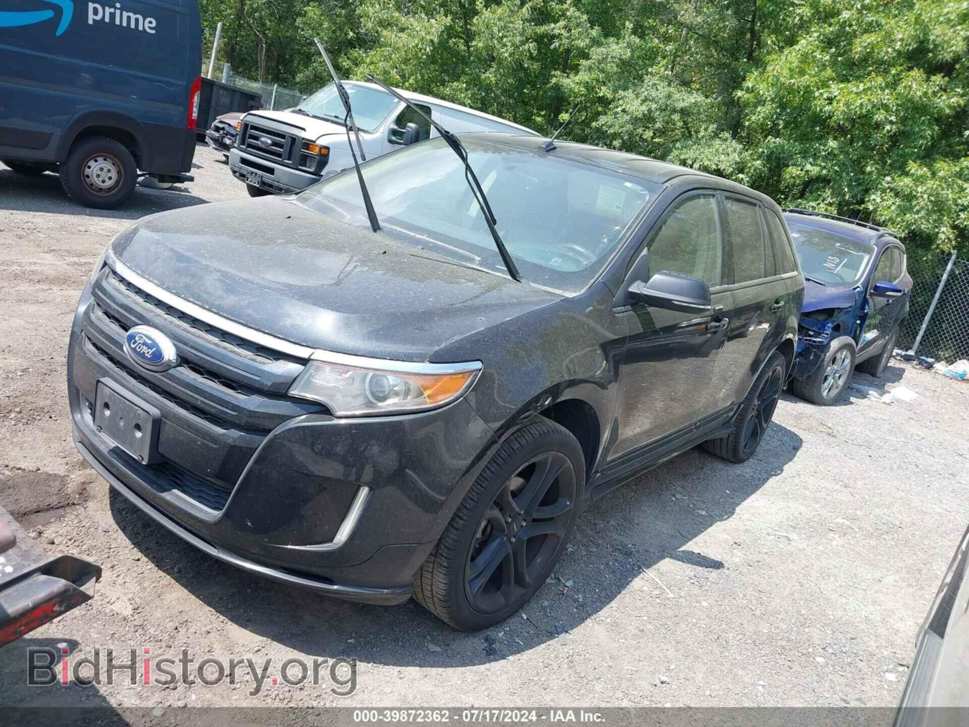 2014 FORD EDGE - VIN: 2FMDK4AK5EBB82654 - Фото 2