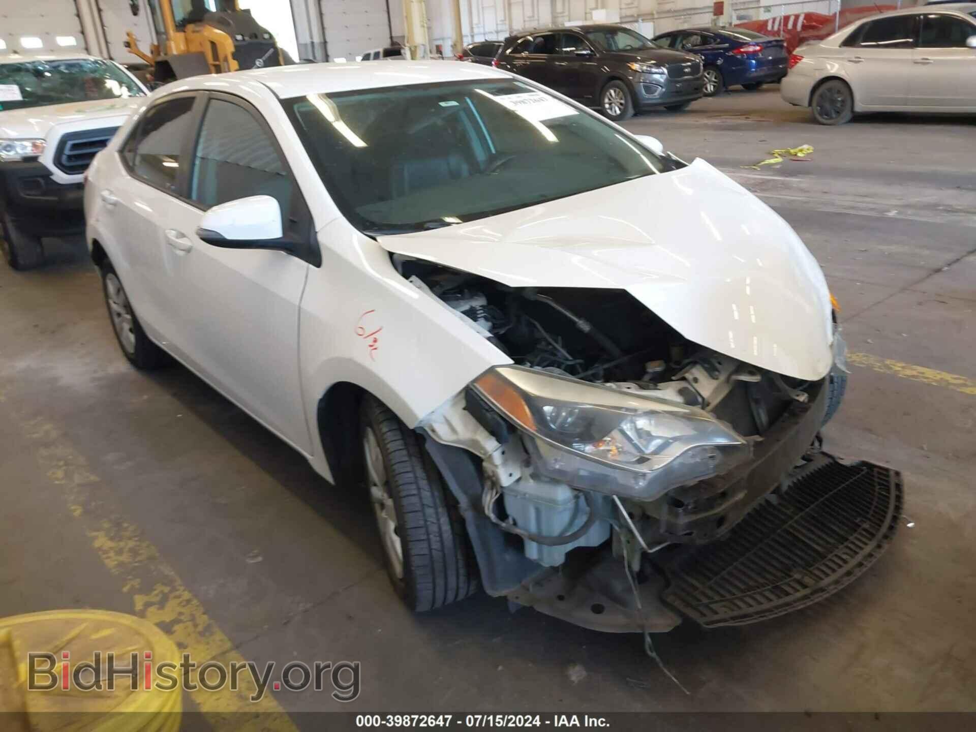 Фотография 5YFBURHE1EP053594 - TOYOTA COROLLA 2014