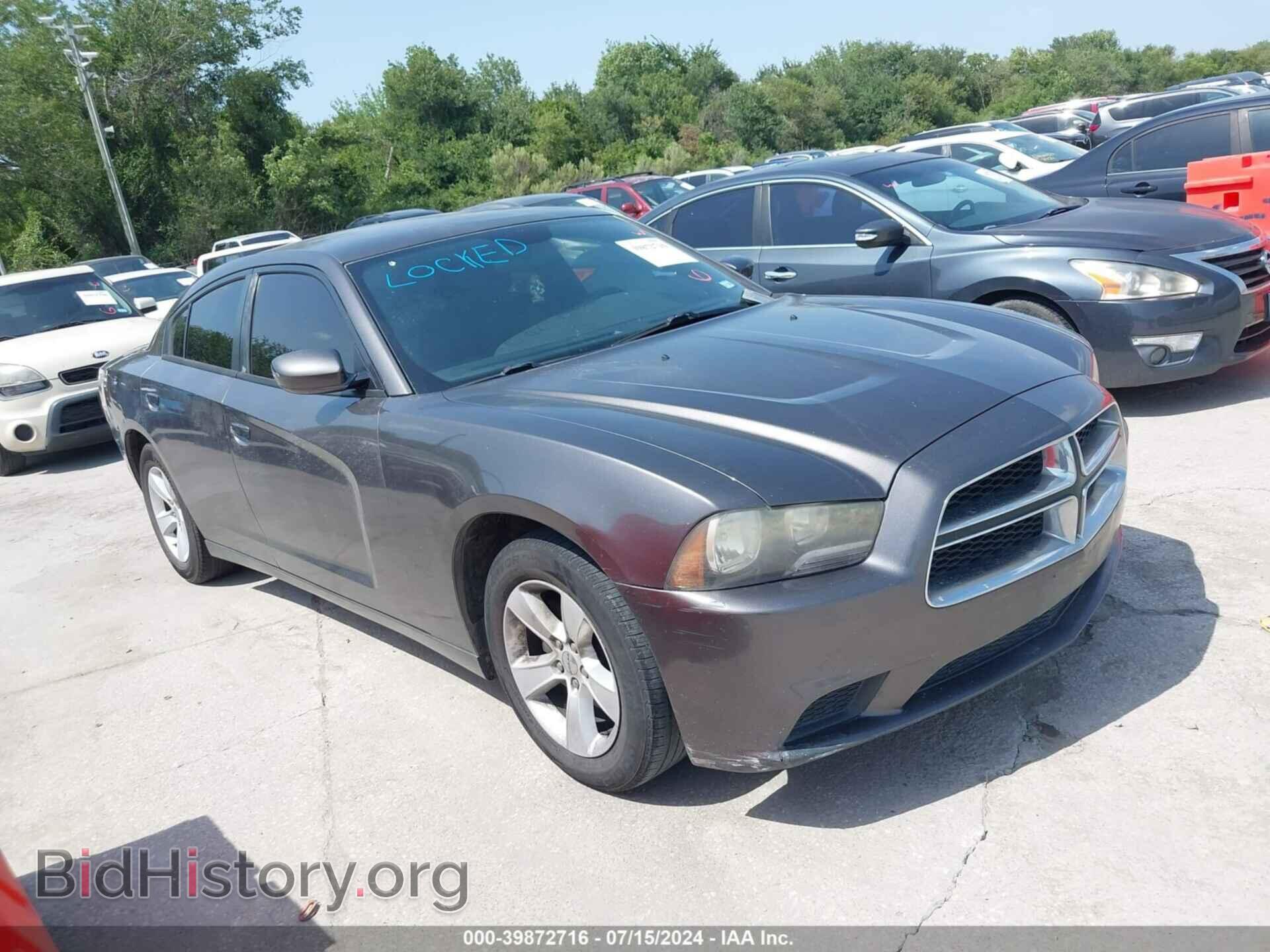 Photo 2C3CDXBG8DH625210 - DODGE CHARGER 2013